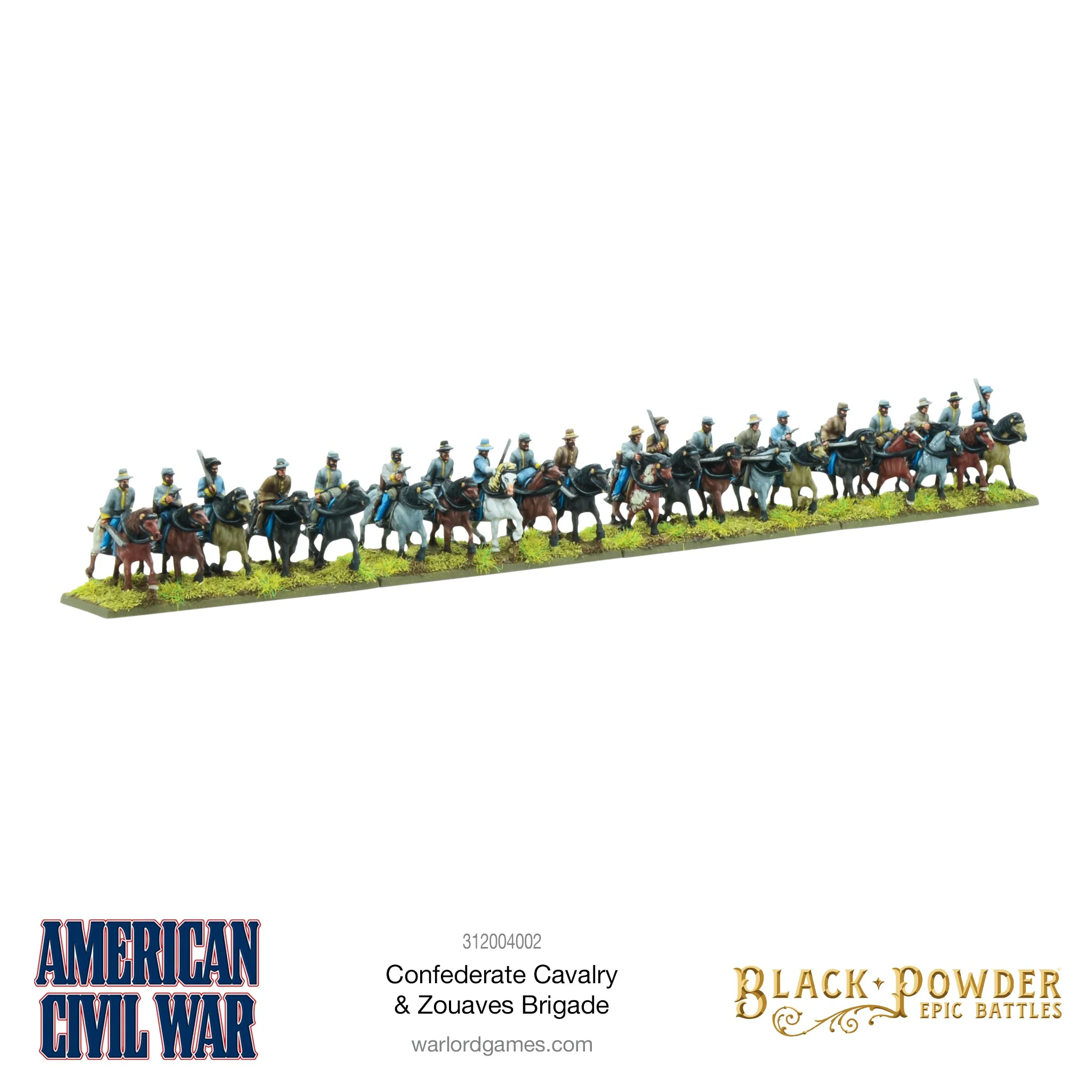 Black Powder Epic Battles - American Civil War Confederate Cavalry & Zouaves Brigade - Image 4
