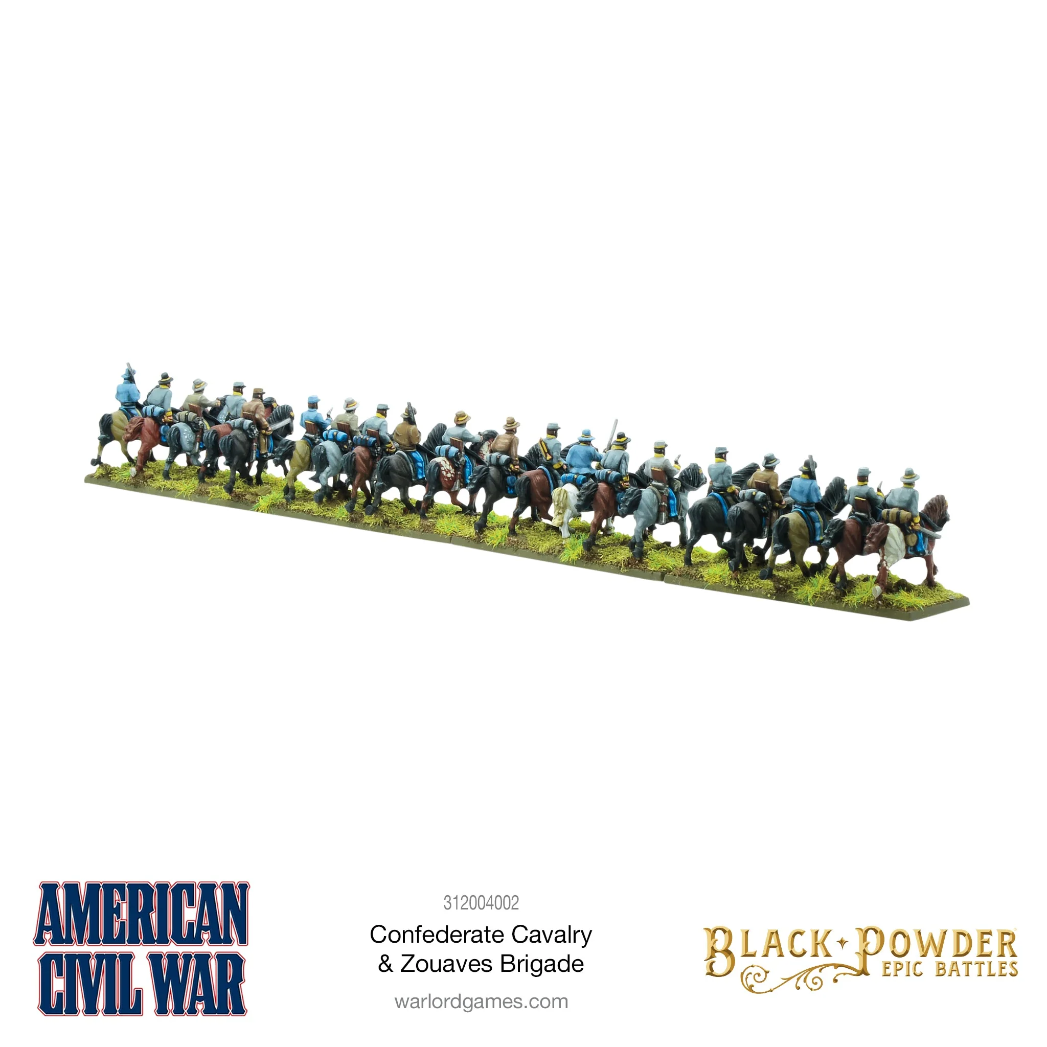 Black Powder Epic Battles - American Civil War Confederate Cavalry & Zouaves Brigade - Image 5