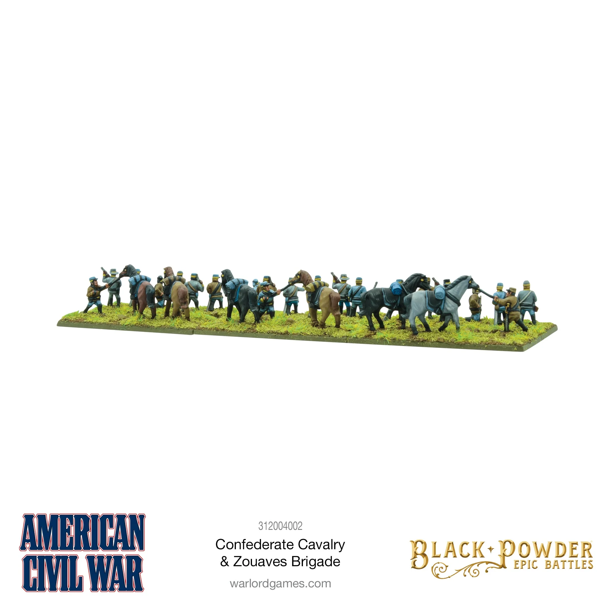 Black Powder Epic Battles - American Civil War Confederate Cavalry & Zouaves Brigade - Image 7