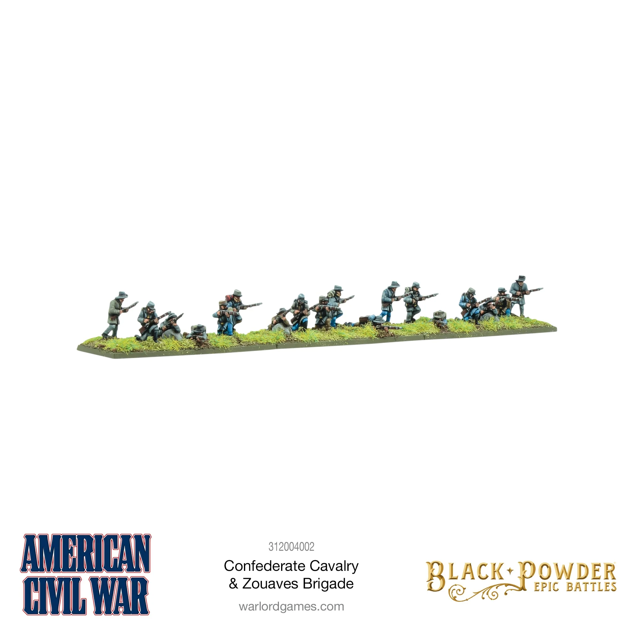 Black Powder Epic Battles - American Civil War Confederate Cavalry & Zouaves Brigade - Image 8