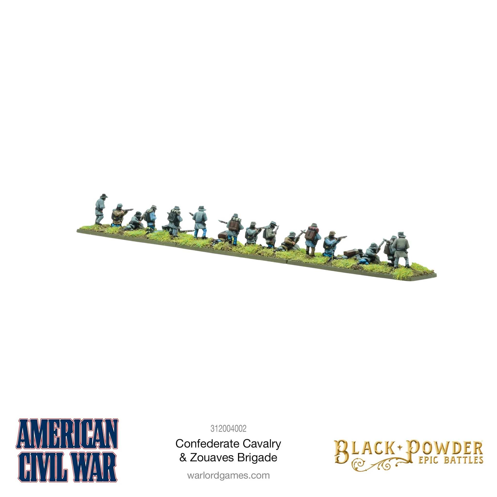 Black Powder Epic Battles - American Civil War Confederate Cavalry & Zouaves Brigade - Image 9