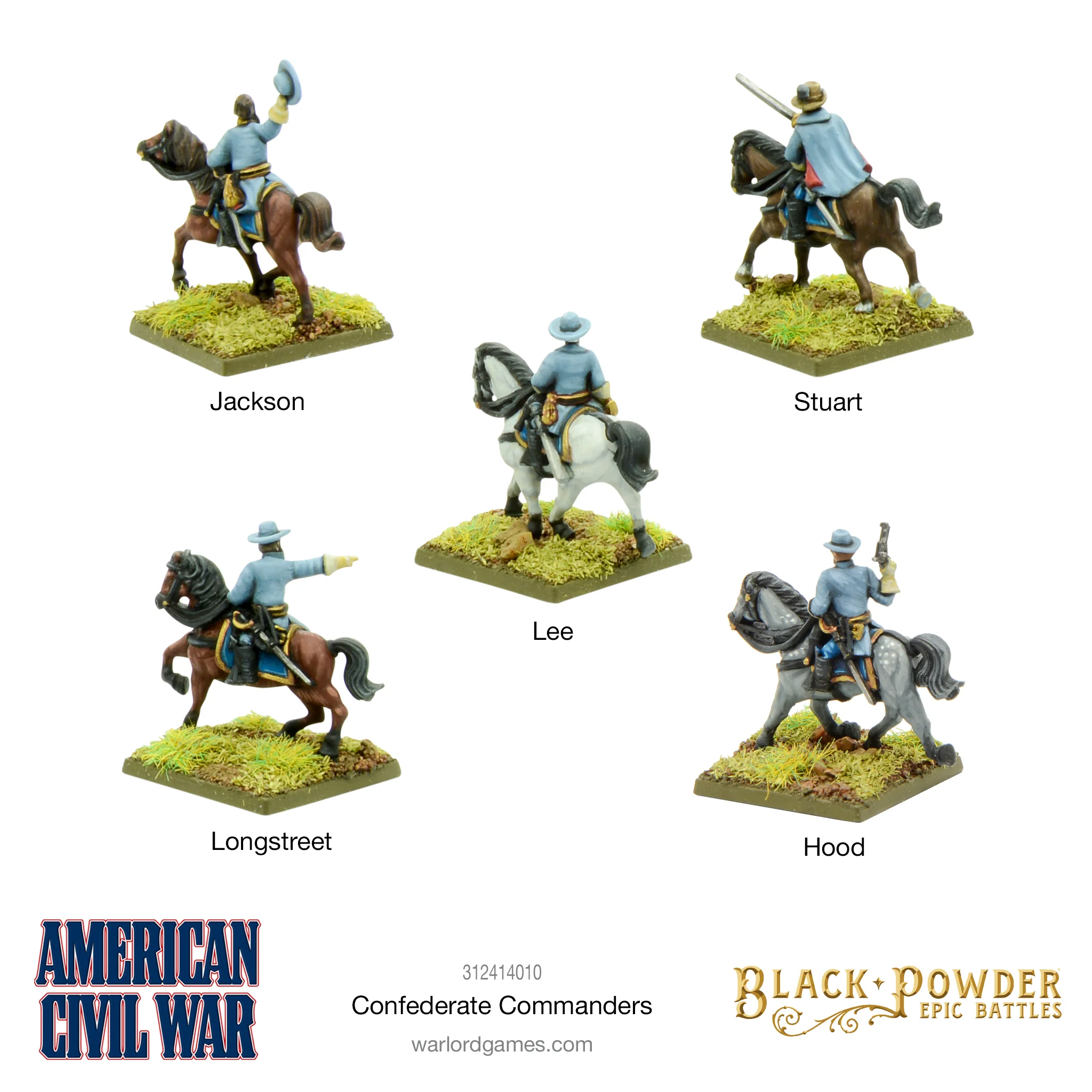 Black Powder Epic Battles: American Civil War Confederate Commanders - Image 2