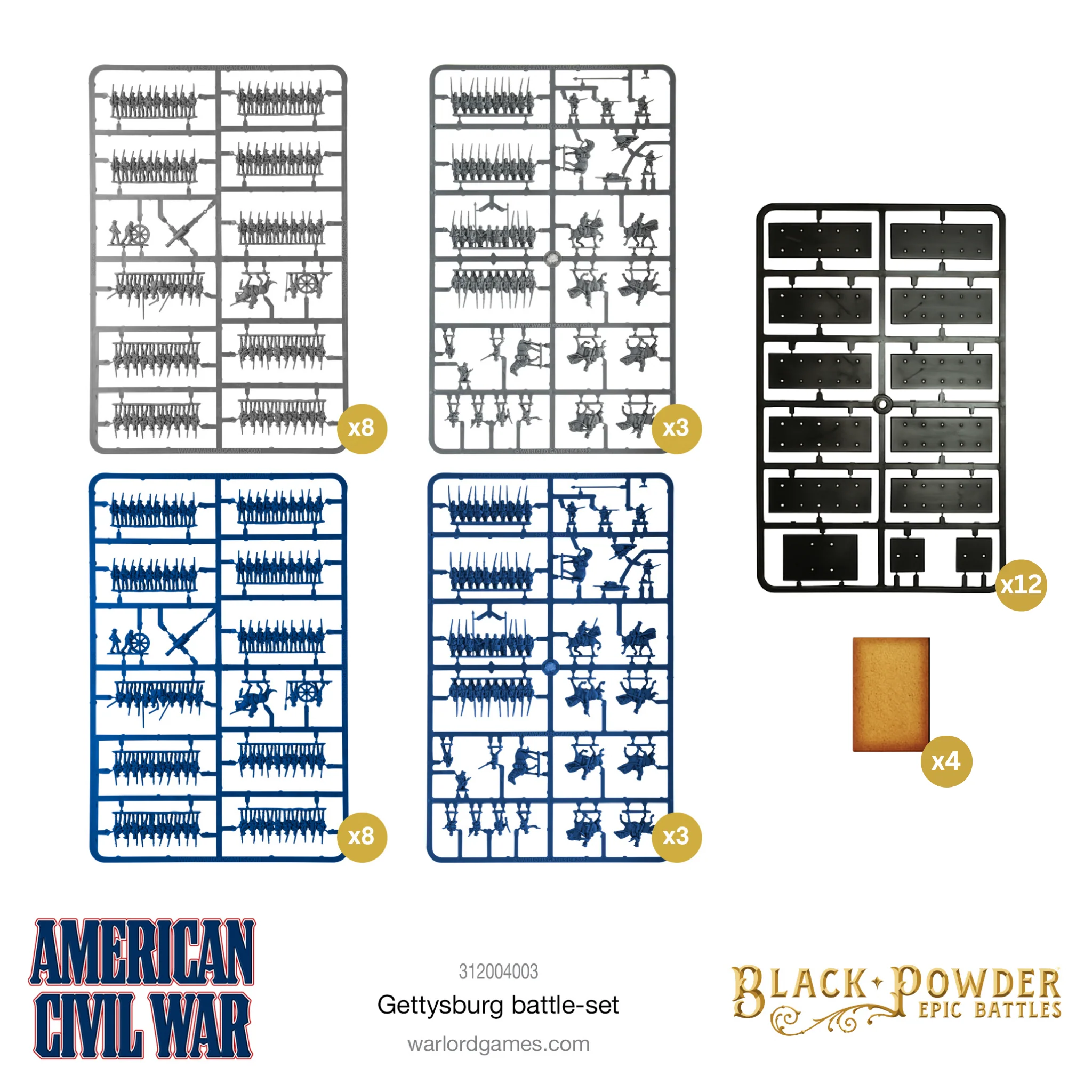 Black Powder Epic Battles - American Civil War Gettysburg Battle Set - Image 3