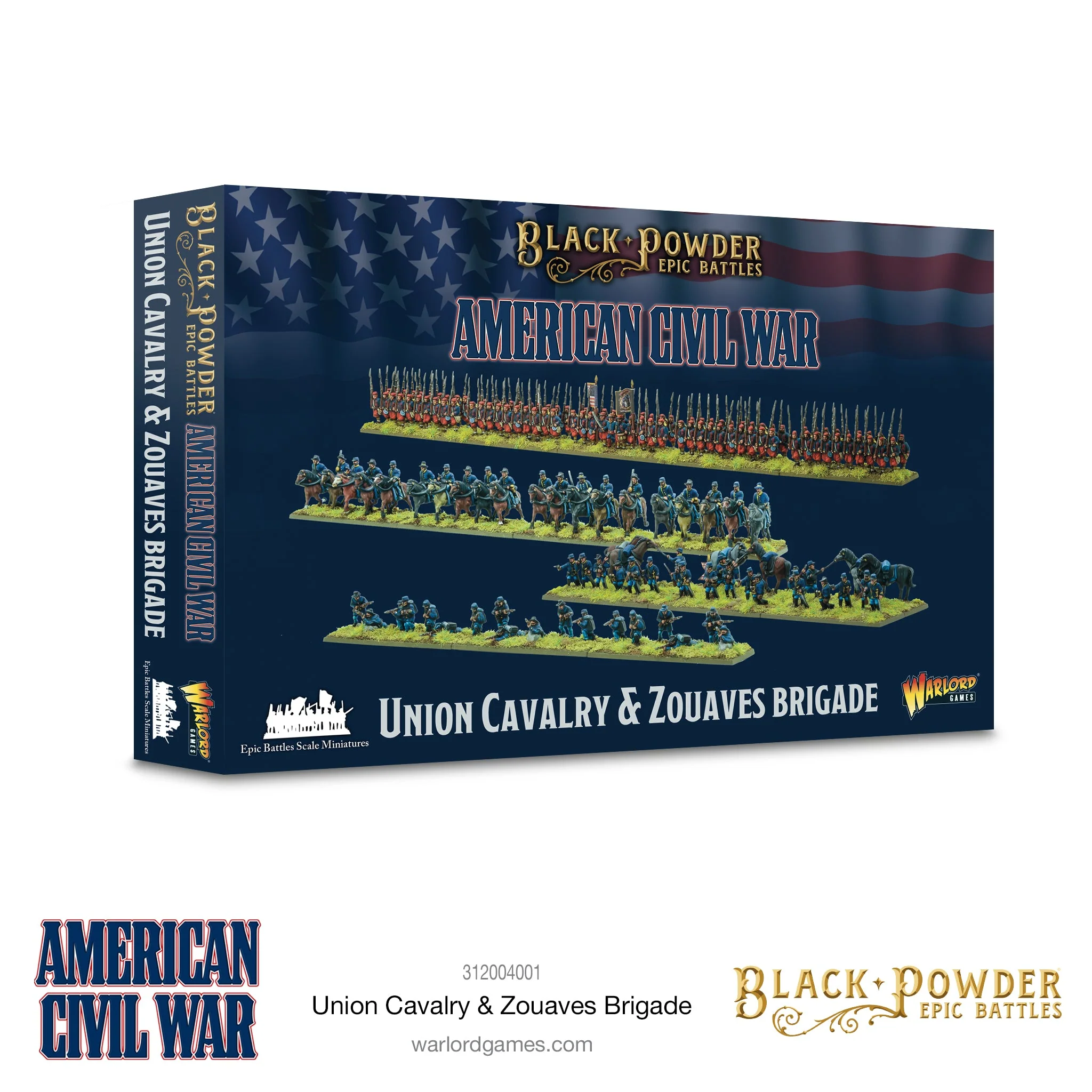 Black Powder Epic Battles - American Civil War Union Cavalry & Zouaves Brigade - Image 11