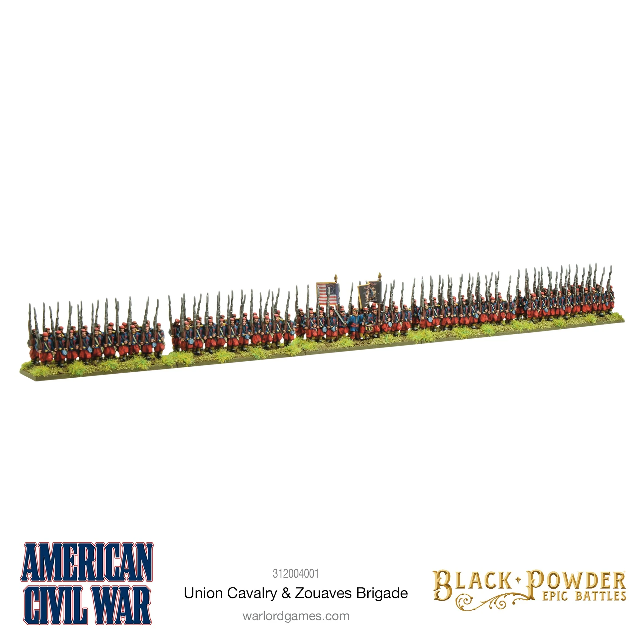 Black Powder Epic Battles - American Civil War Union Cavalry & Zouaves Brigade - Image 2