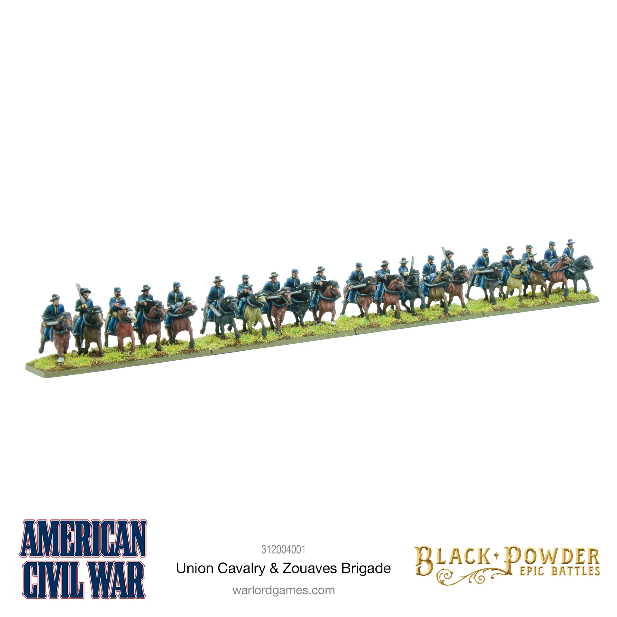 Black Powder Epic Battles - American Civil War Union Cavalry & Zouaves Brigade - Image 4