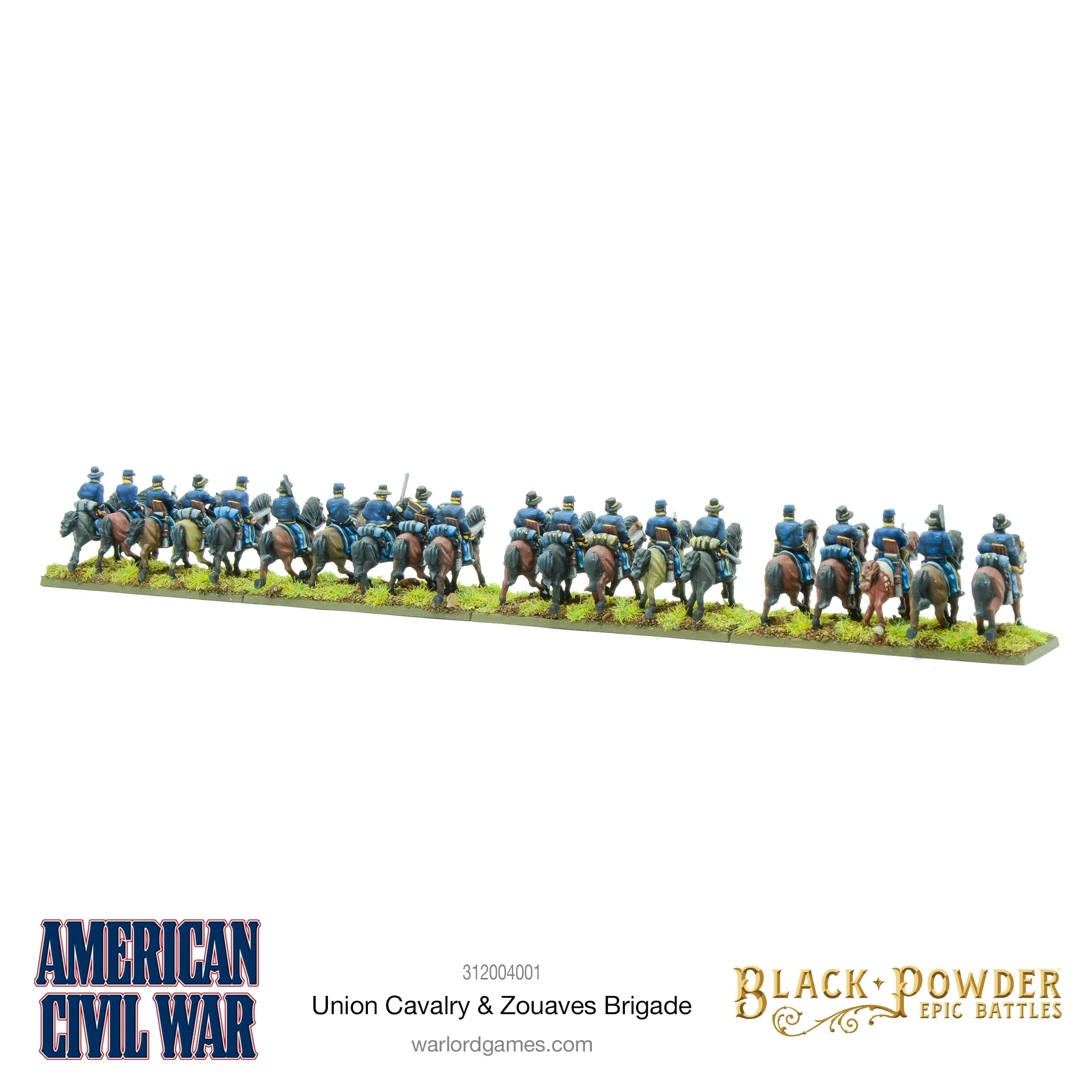Black Powder Epic Battles - American Civil War Union Cavalry & Zouaves Brigade - Image 5