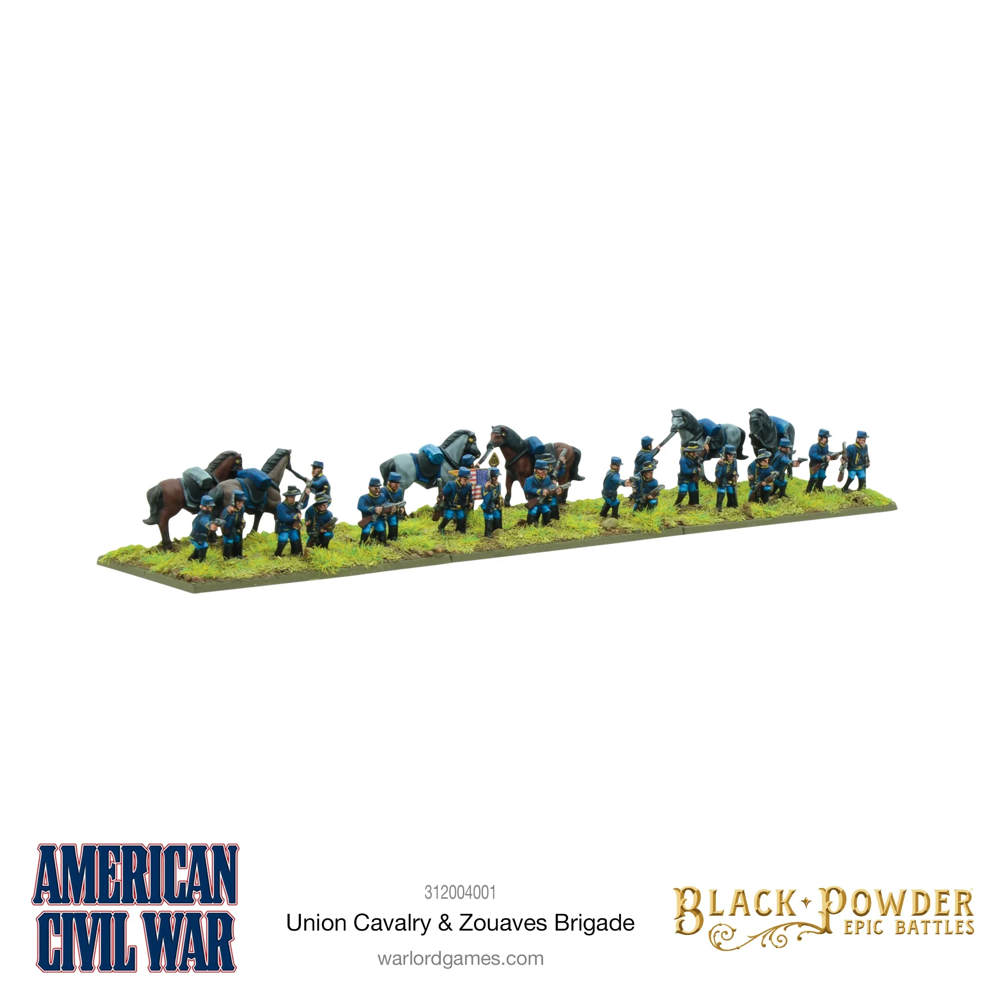 Black Powder Epic Battles - American Civil War Union Cavalry & Zouaves Brigade - Image 6
