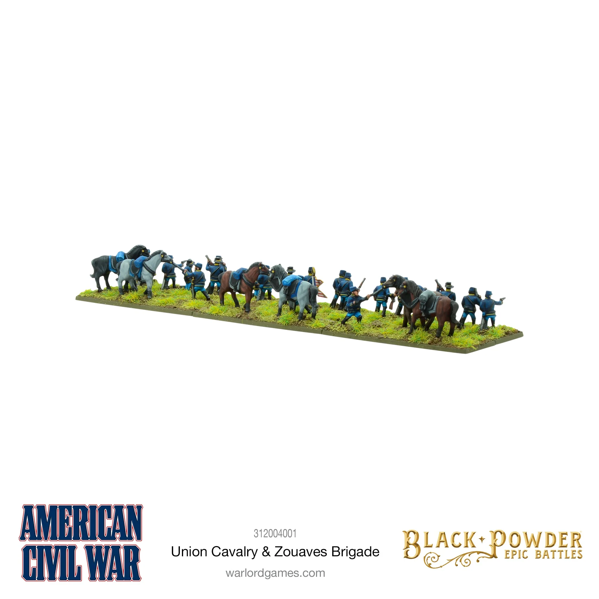 Black Powder Epic Battles - American Civil War Union Cavalry & Zouaves Brigade - Image 7