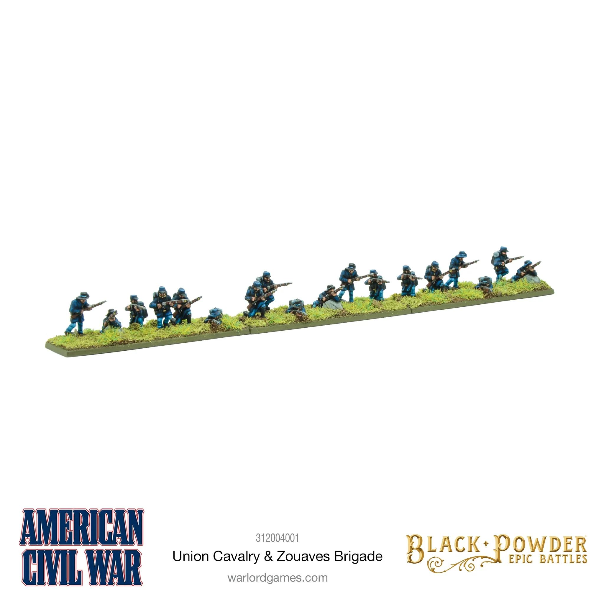 Black Powder Epic Battles - American Civil War Union Cavalry & Zouaves Brigade - Image 8