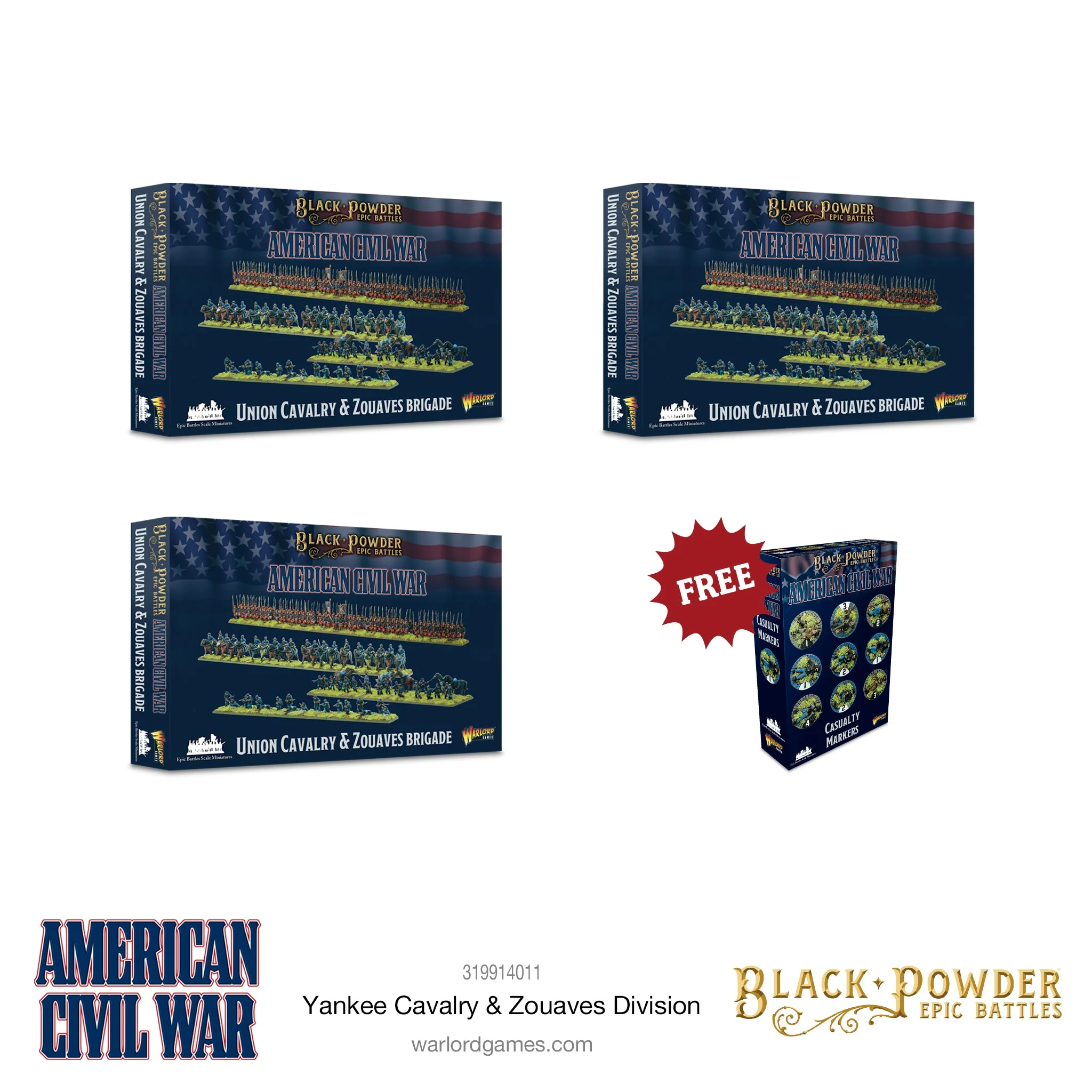 Black Powder Epic Battles - American Civil War Yankee Cavalry & Zouaves Division - Image 2
