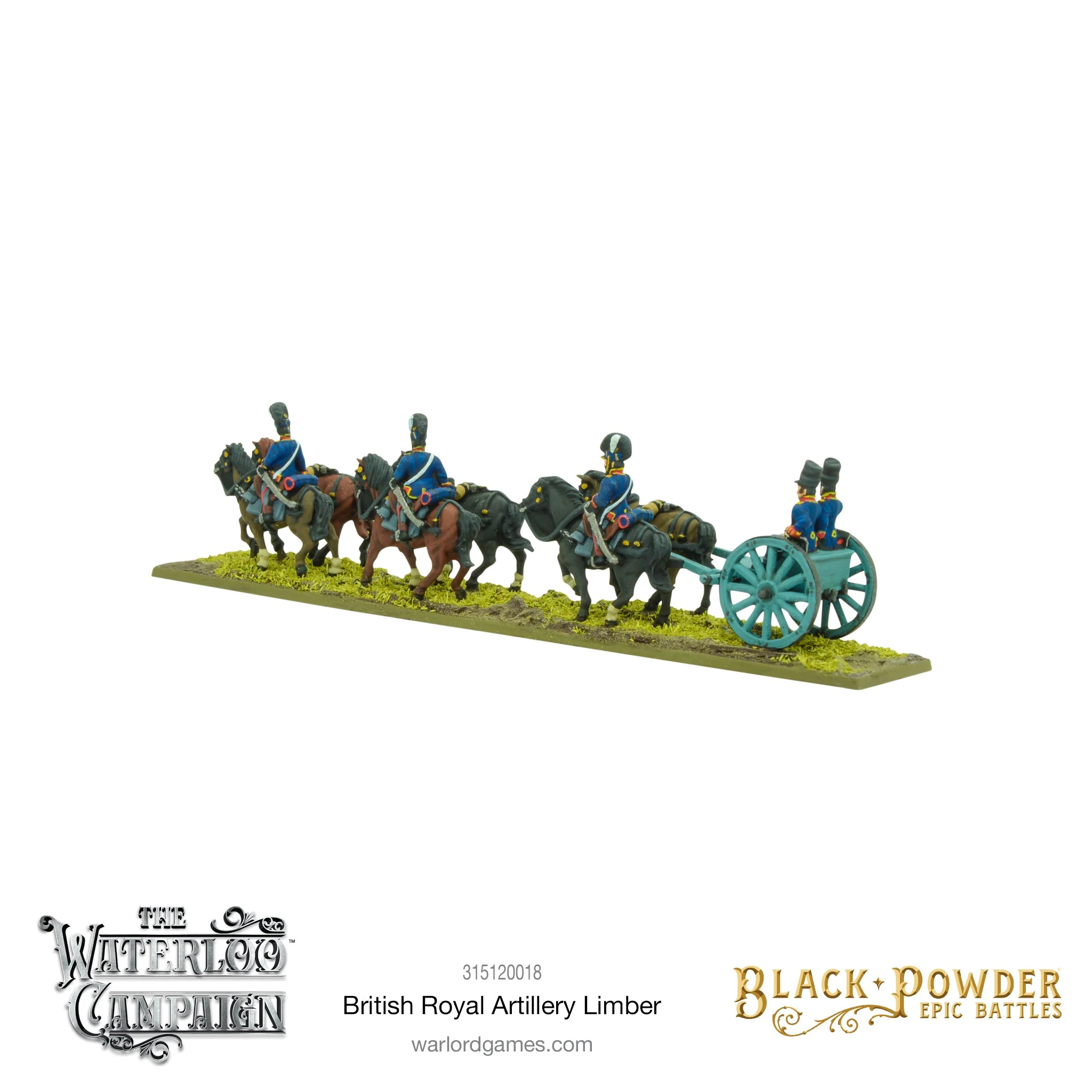 Black Powder Epic Battles: Napoleonic British Royal Artillery Limber - Image 2