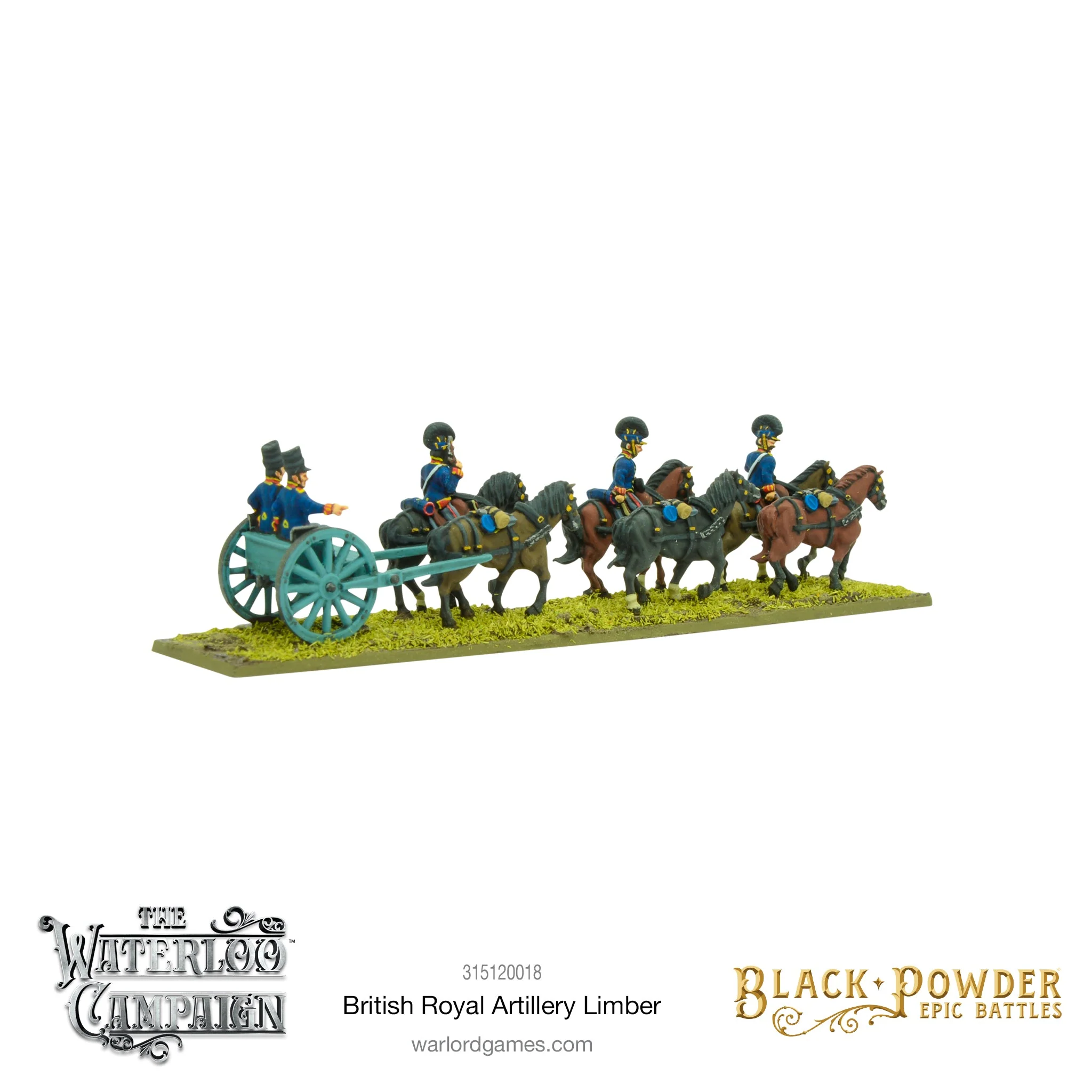Black Powder Epic Battles: Napoleonic British Royal Artillery Limber - Image 3