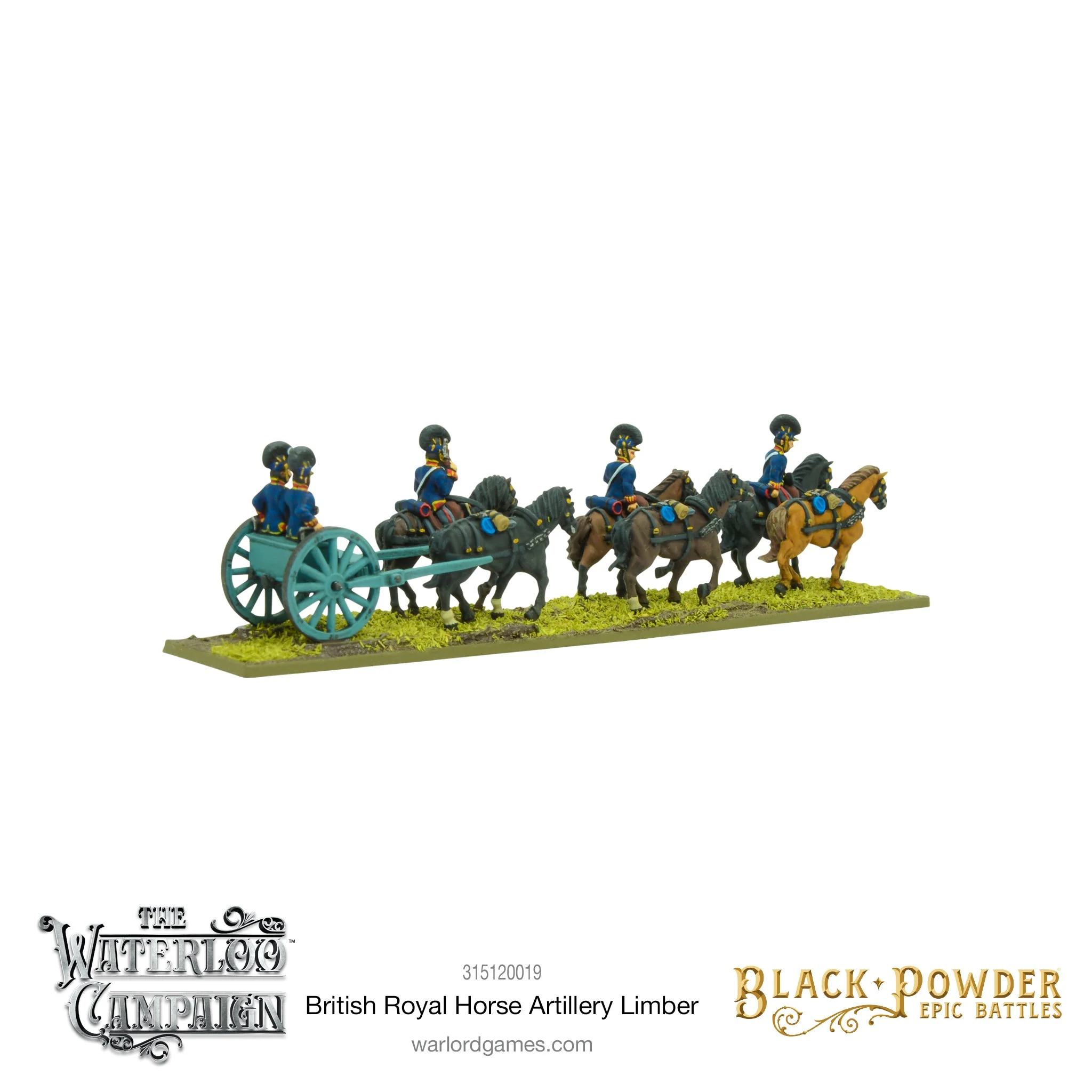 Black Powder Epic Battles: Napoleonic British Royal Horse Artillery Limber - Image 2