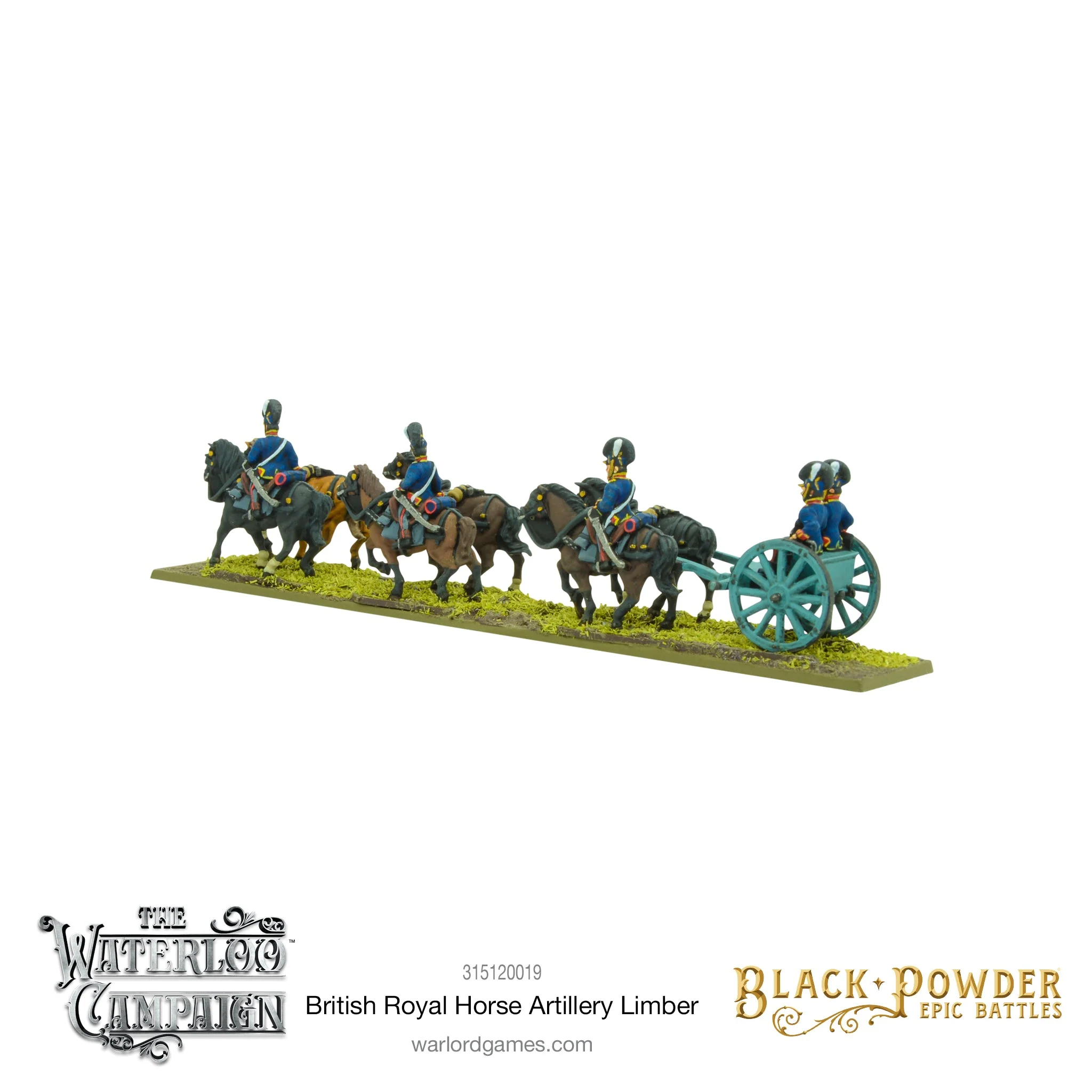 Black Powder Epic Battles: Napoleonic British Royal Horse Artillery Limber - Image 3