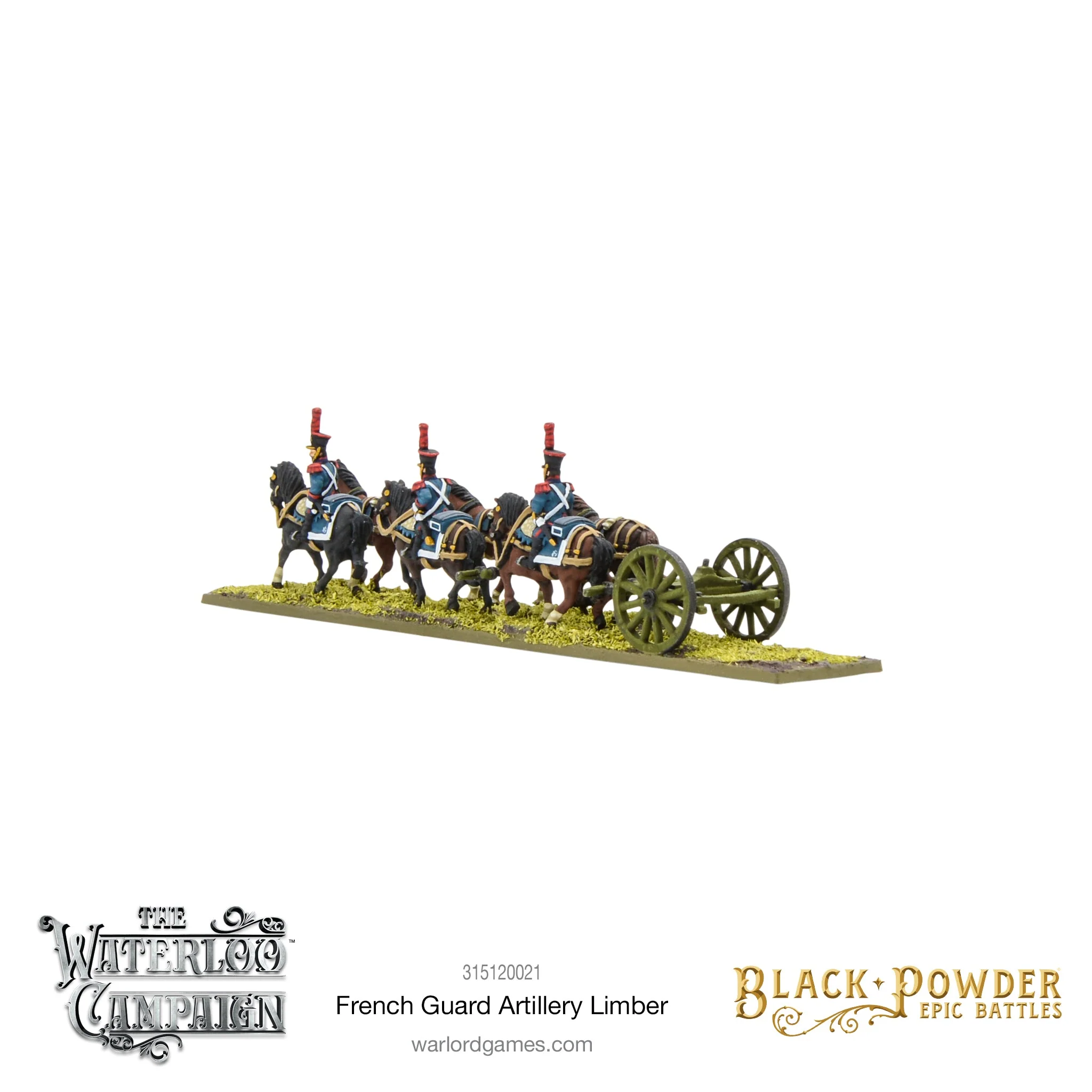 Black Powder Epic Battles: Napoleonic French Guard Artillery Limber - Image 2