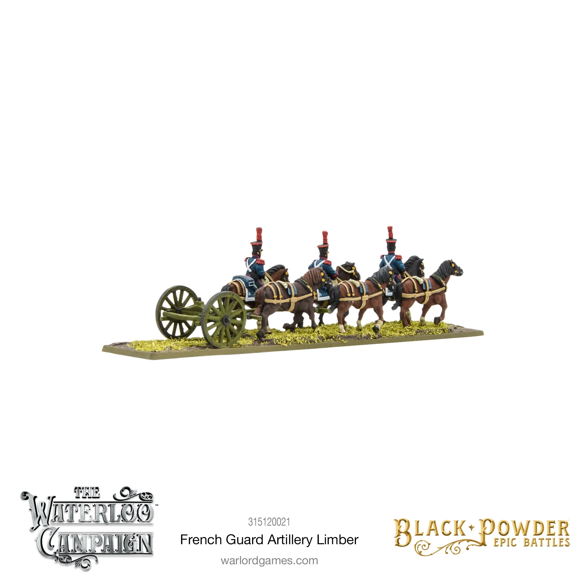 Black Powder Epic Battles: Napoleonic French Guard Artillery Limber - Image 3