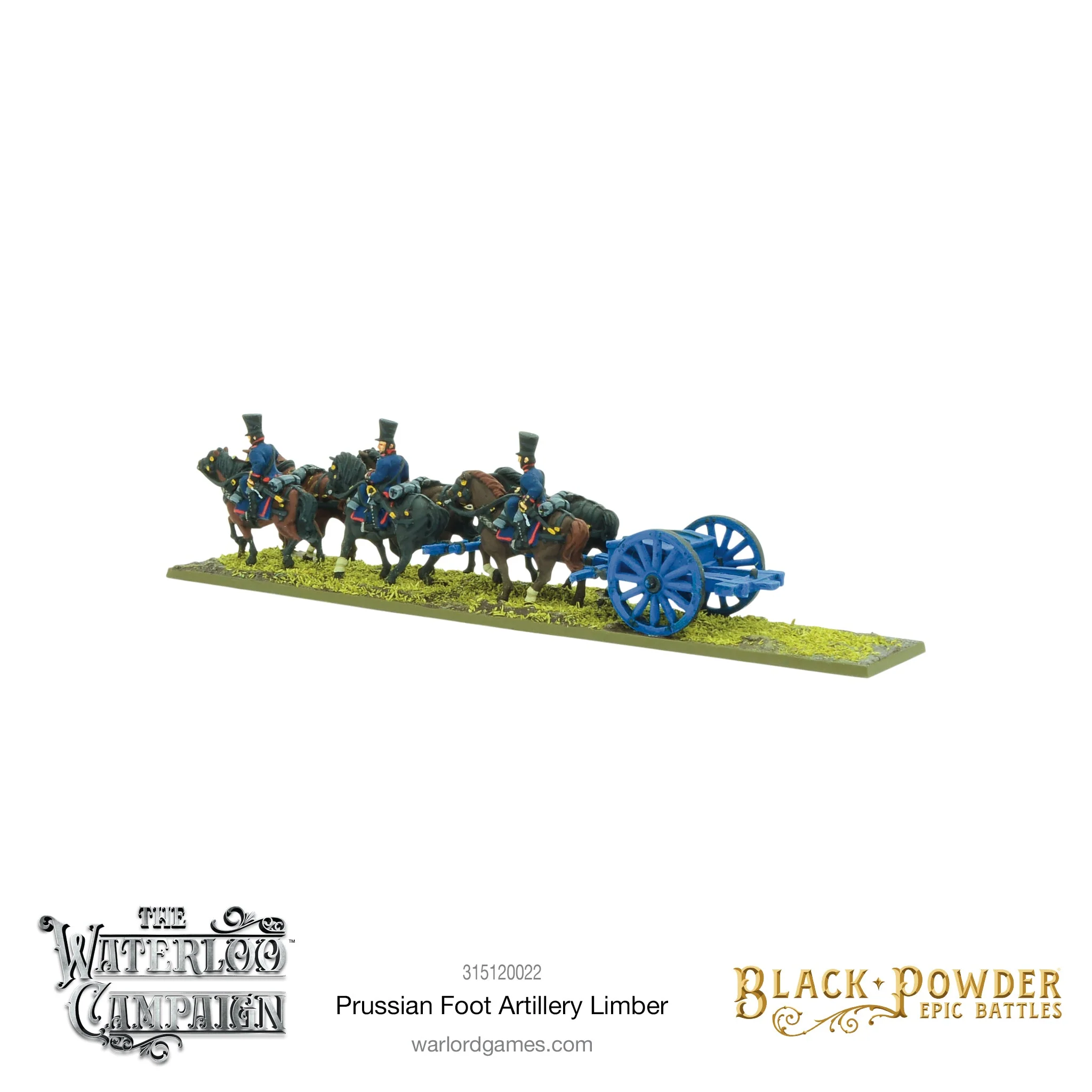 Black Powder Epic Battles: Napoleonic Prussian Foot Artillery Limber - Image 2