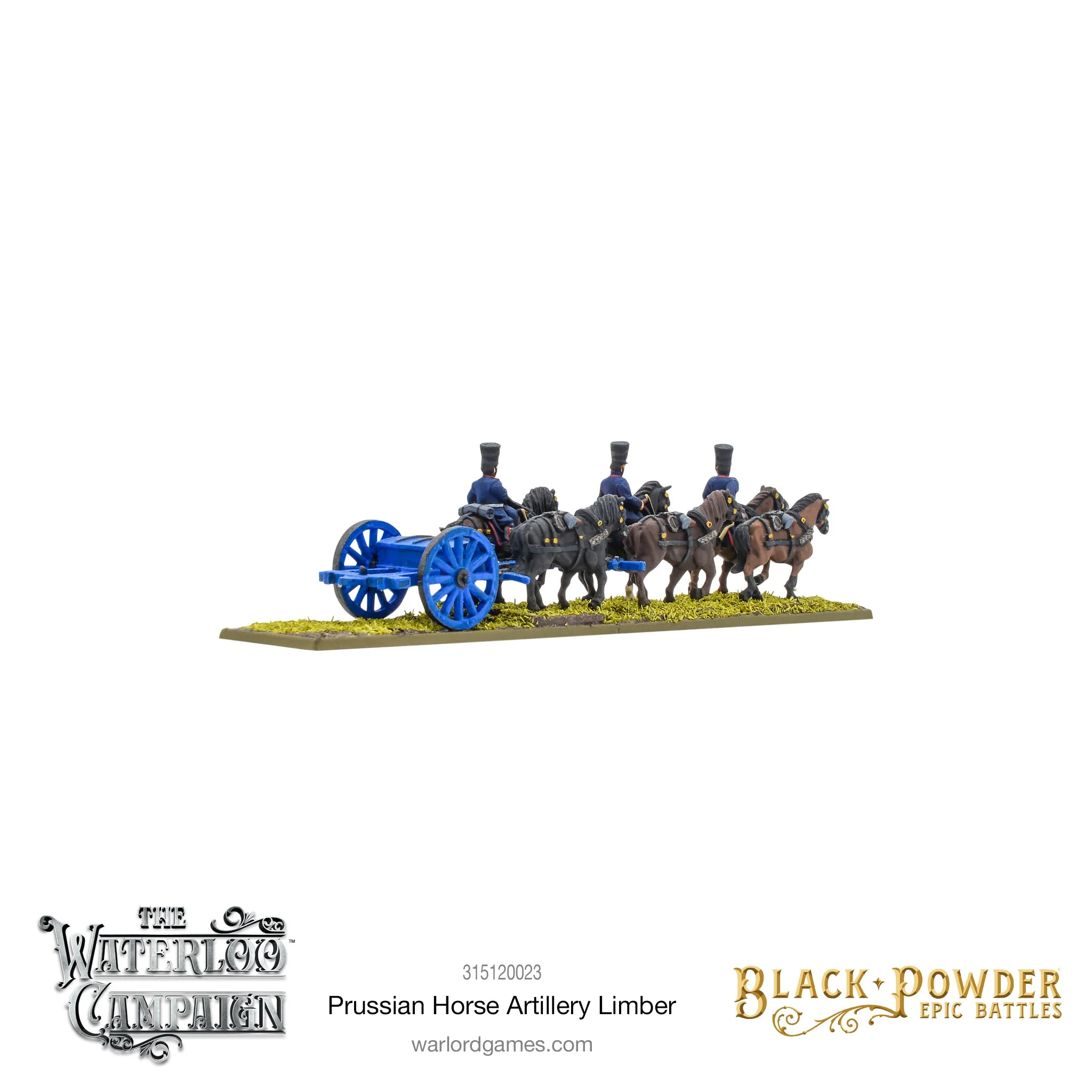 Black Powder Epic Battles: Napoleonic Prussian Horse Artillery Limber - Image 2