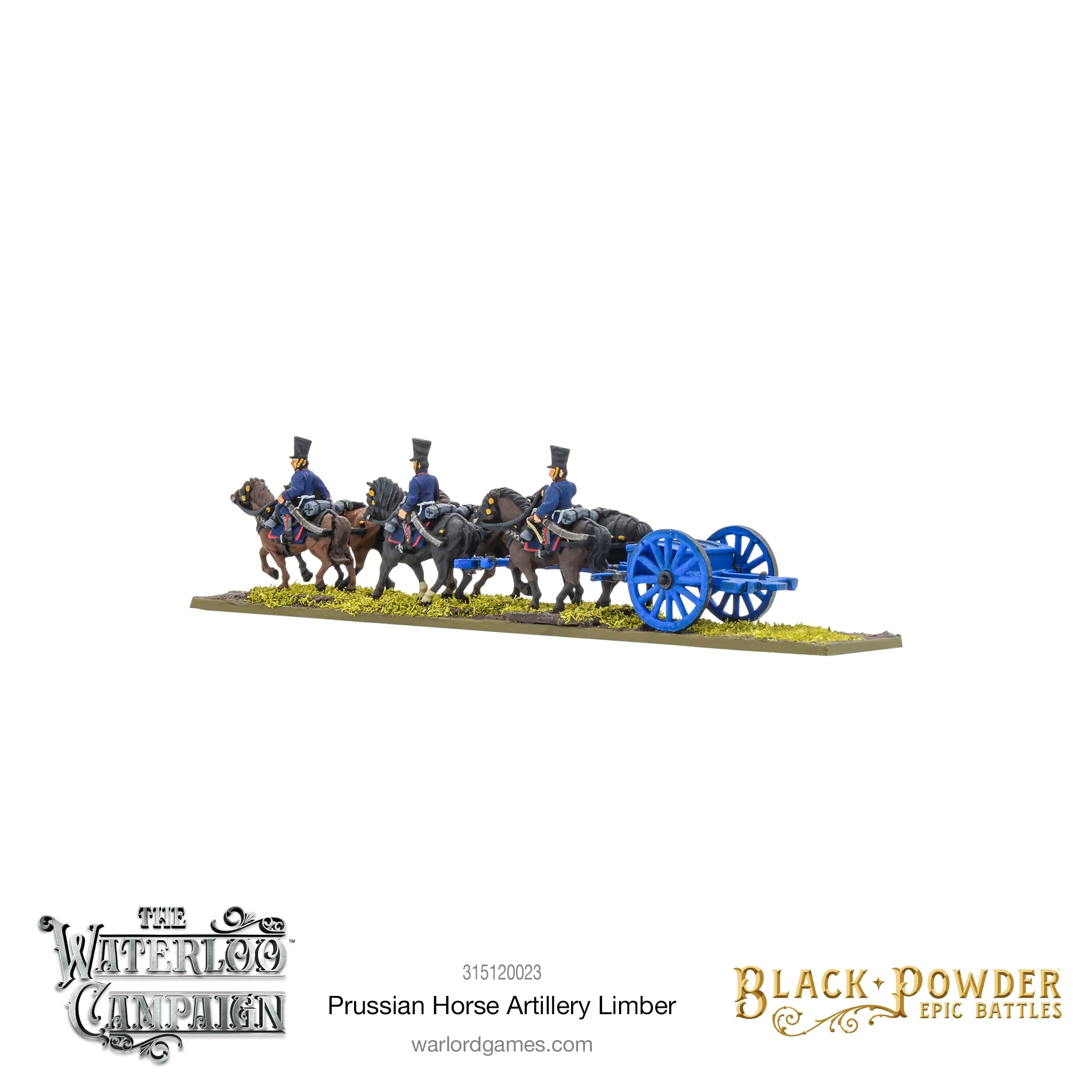 Black Powder Epic Battles: Napoleonic Prussian Horse Artillery Limber - Image 3