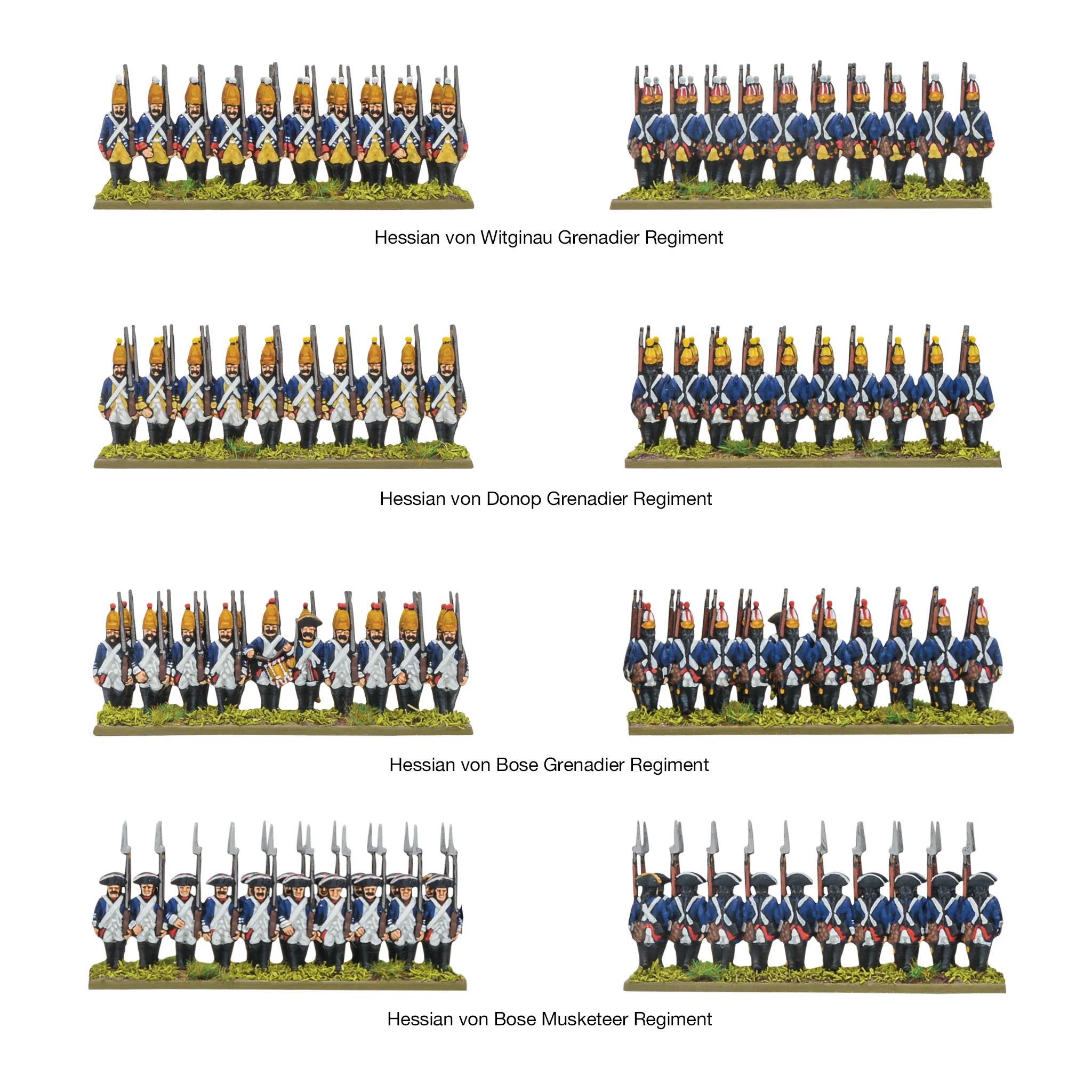 Black Powder Epic Battles: Revolution! - Hessians & Allies Brigade - Image 2