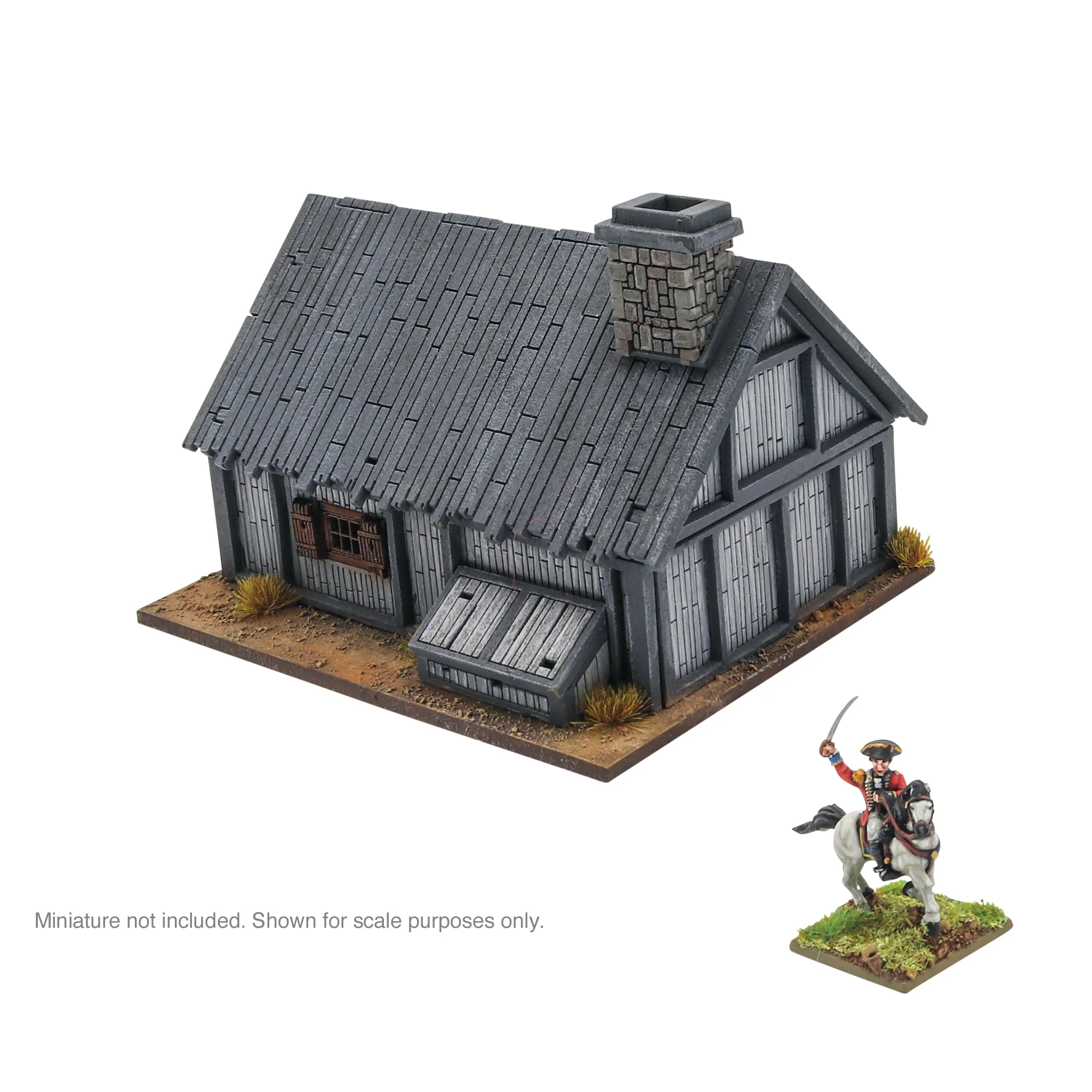 Black Powder Epic Battles: Revolution! - Small Cottage (15mm) - Image 2