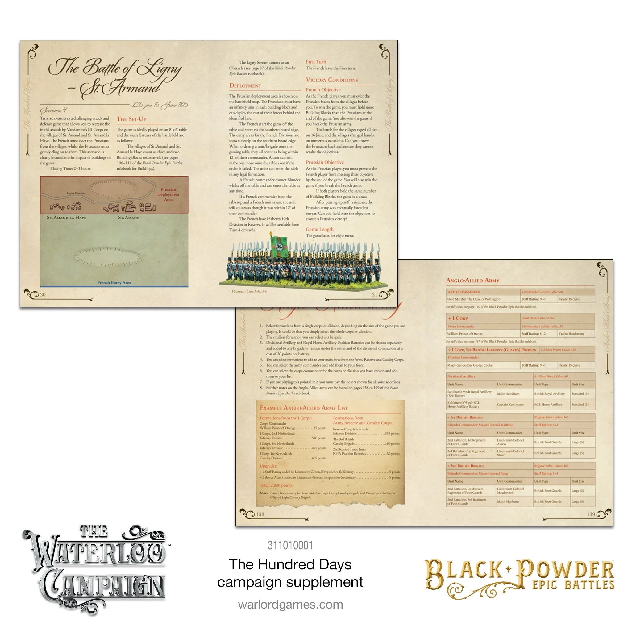 Black Powder Epic Battles: The Hundred Days Campaign Supplement - Image 2