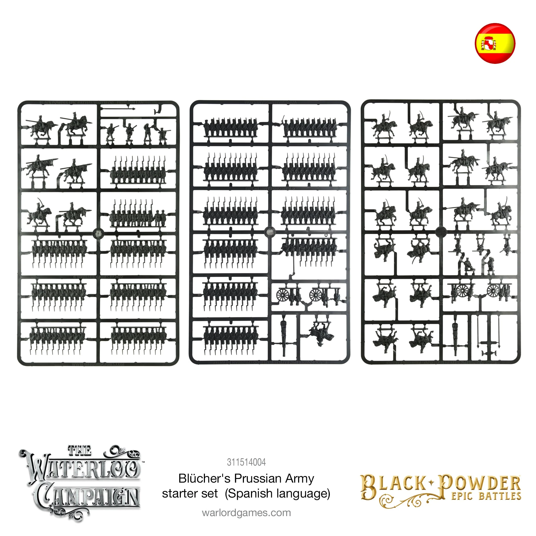 Black Powder Epic Battles Waterloo - Blücher's Prussian Army Starter Set (Spanish language) - Image 5
