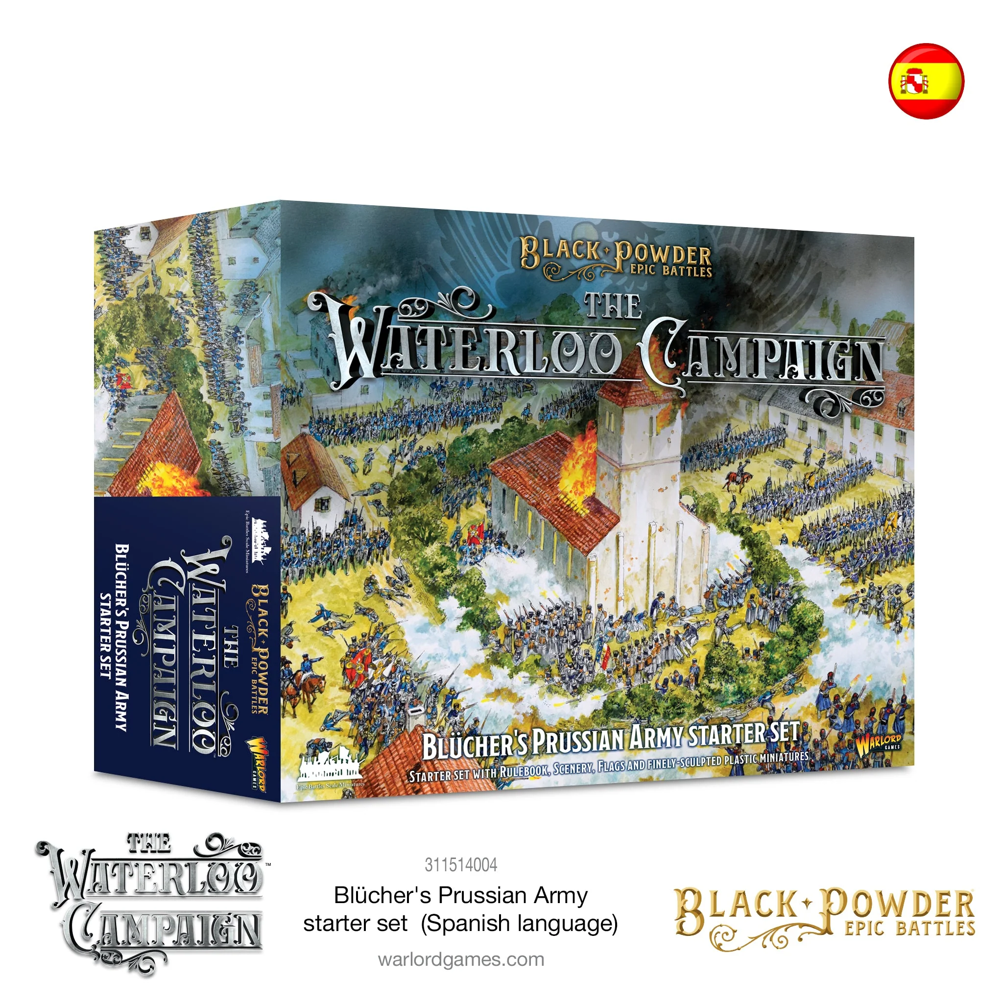 Black Powder Epic Battles Waterloo - Blücher's Prussian Army Starter Set (Spanish language) - Image 7