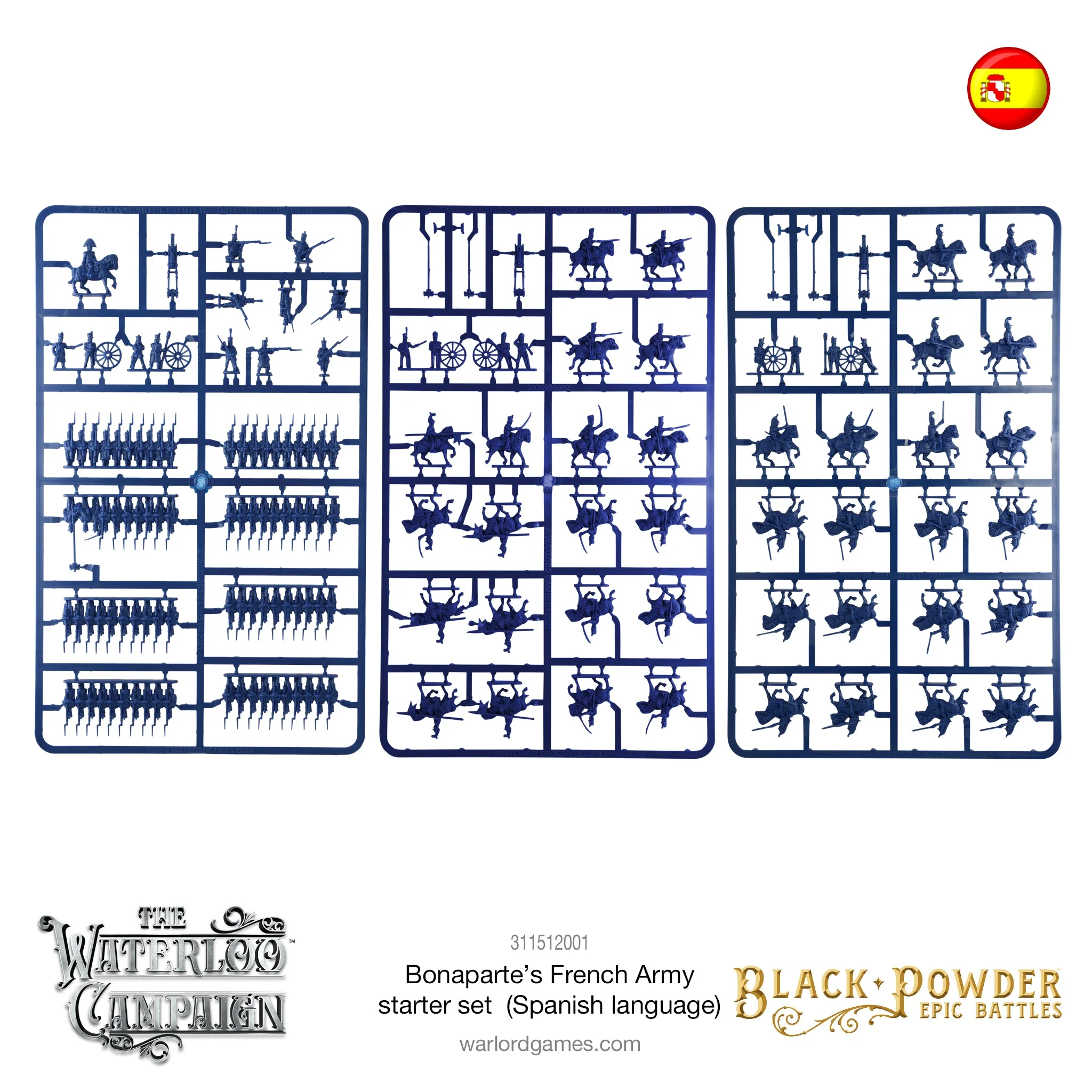 Black Powder Epic Battles Waterloo - Bonaparte's French Army Starter Set (Spanish language) - Image 5