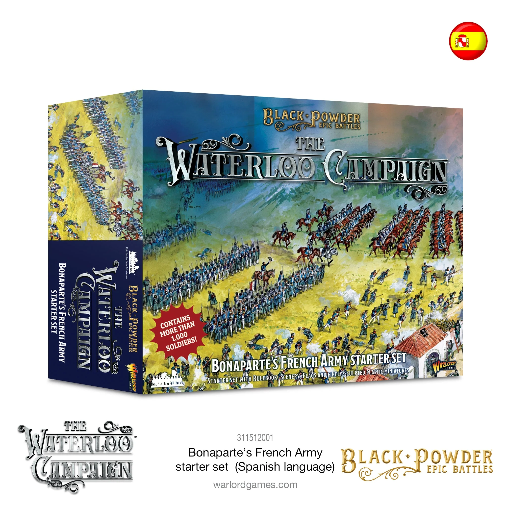 Black Powder Epic Battles Waterloo - Bonaparte's French Army Starter Set (Spanish language) - Image 6