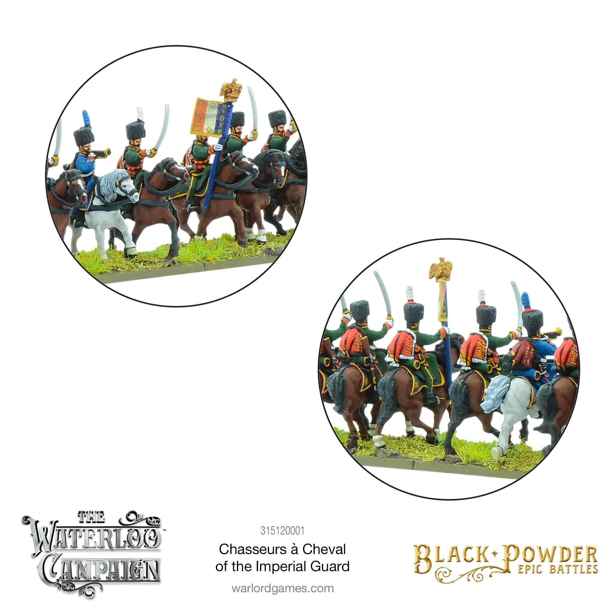 Black Powder Epic Battles: Waterloo - French Chasseurs à Cheval of the Imperial Guard - Image 5