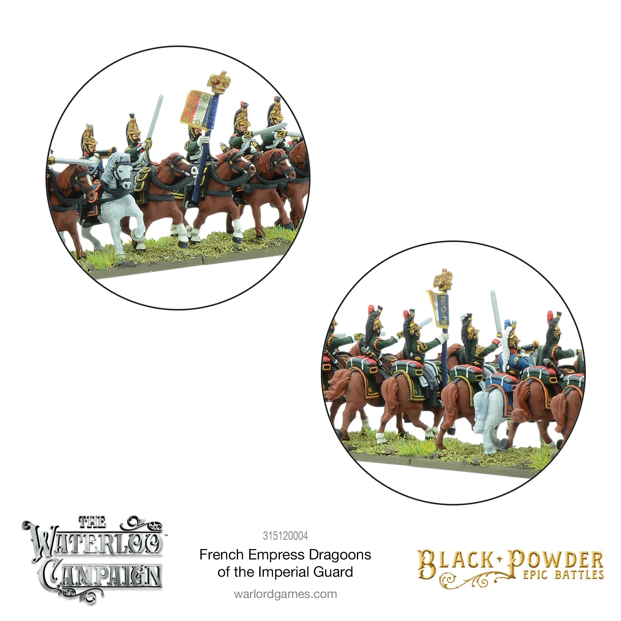Black Powder Epic Battles: Waterloo - French Empress Dragoons of the Imperial Guard - Image 5