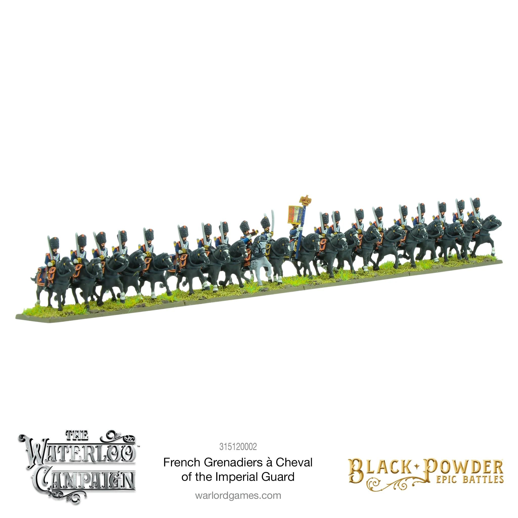 Black Powder Epic Battles: Waterloo - French Grenadiers à cheval of the Imperial Guard - Image 2