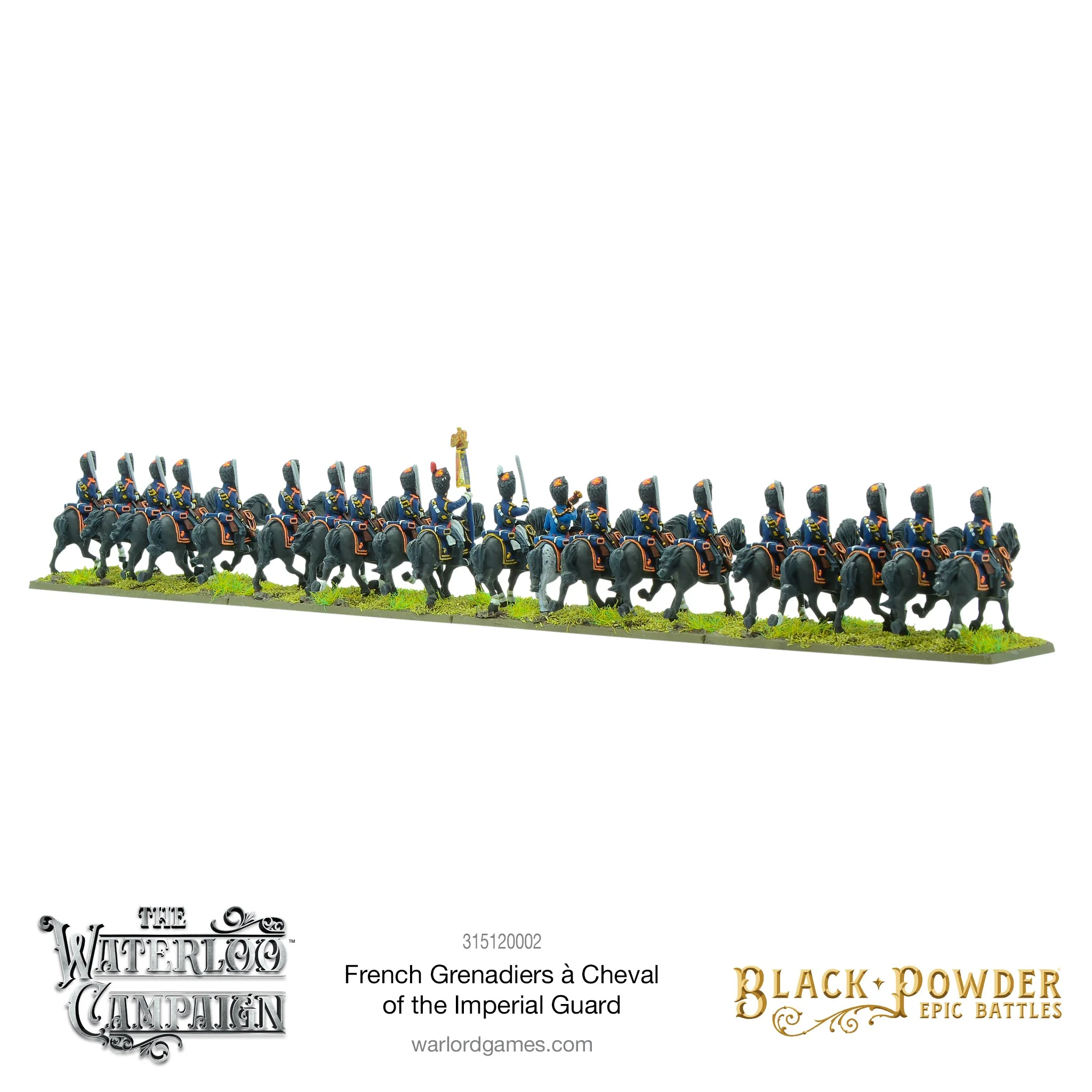 Black Powder Epic Battles: Waterloo - French Grenadiers à cheval of the Imperial Guard - Image 3