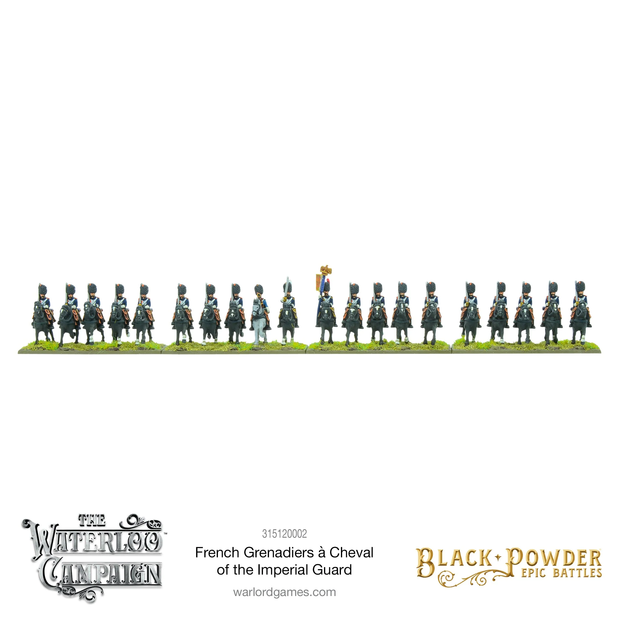 Black Powder Epic Battles: Waterloo - French Grenadiers à cheval of the Imperial Guard - Image 4