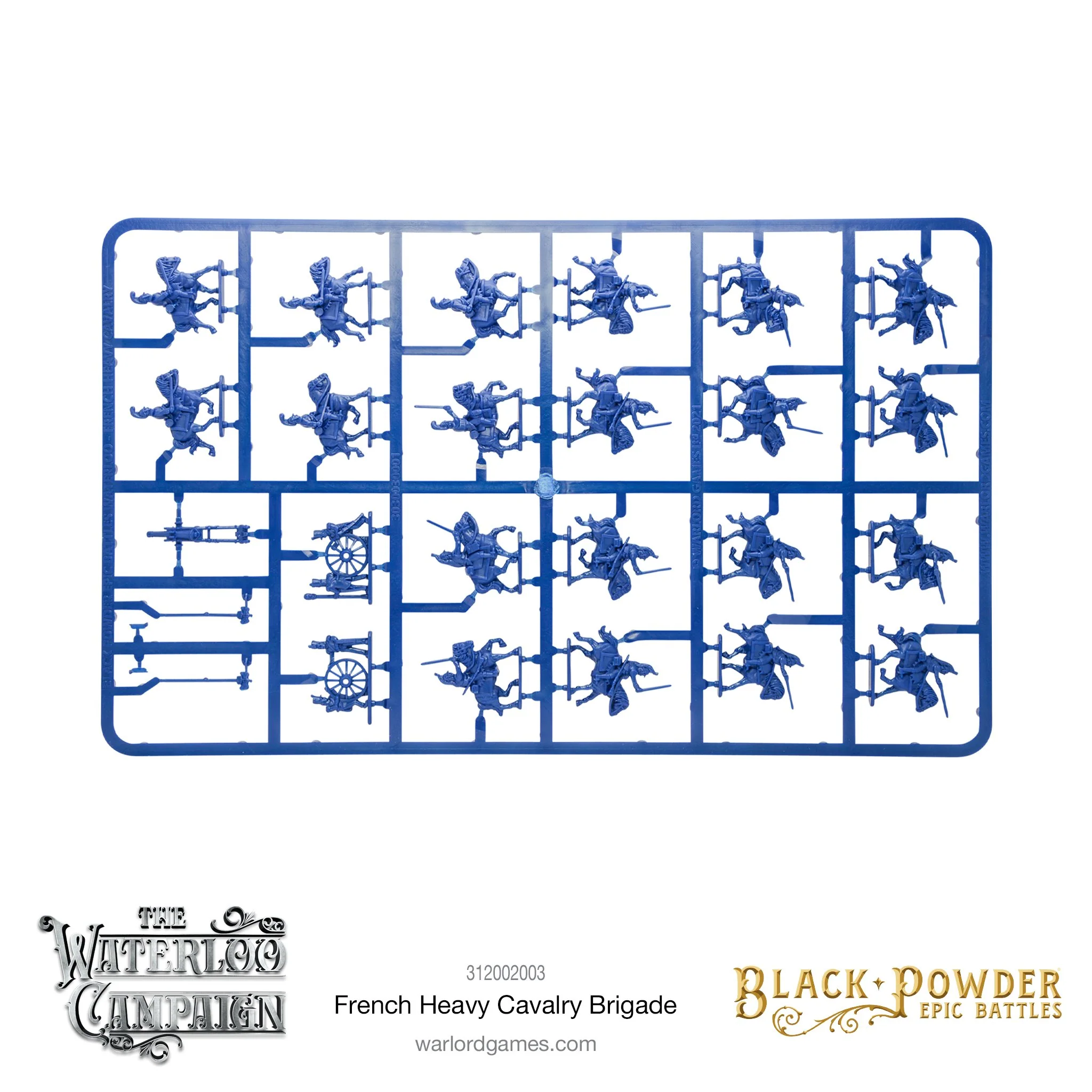 Black Powder Epic Battles: Waterloo - French Heavy Cavalry Brigade - Image 4