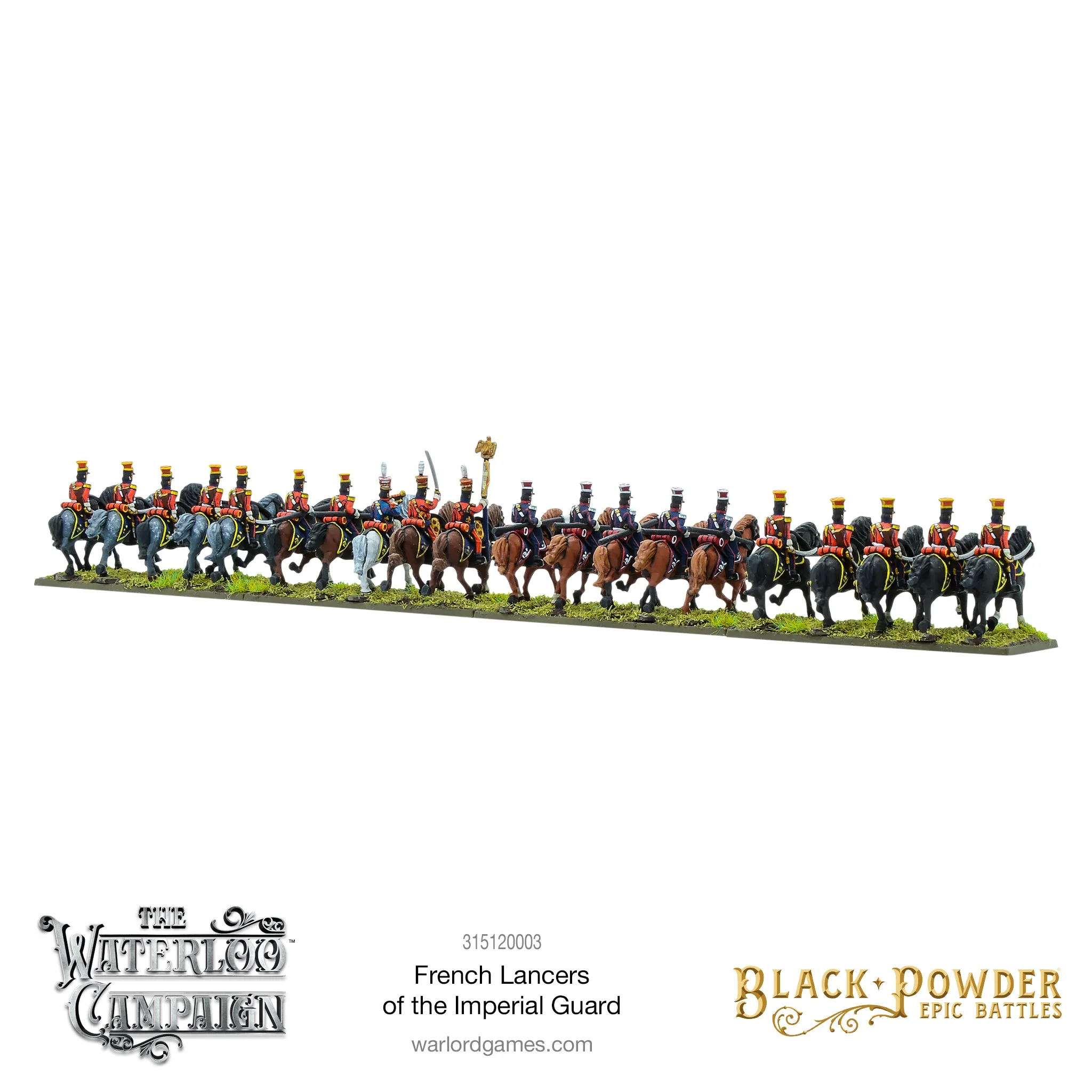 Black Powder Epic Battles: Waterloo - French Lancers of the Imperial Guard - Image 3