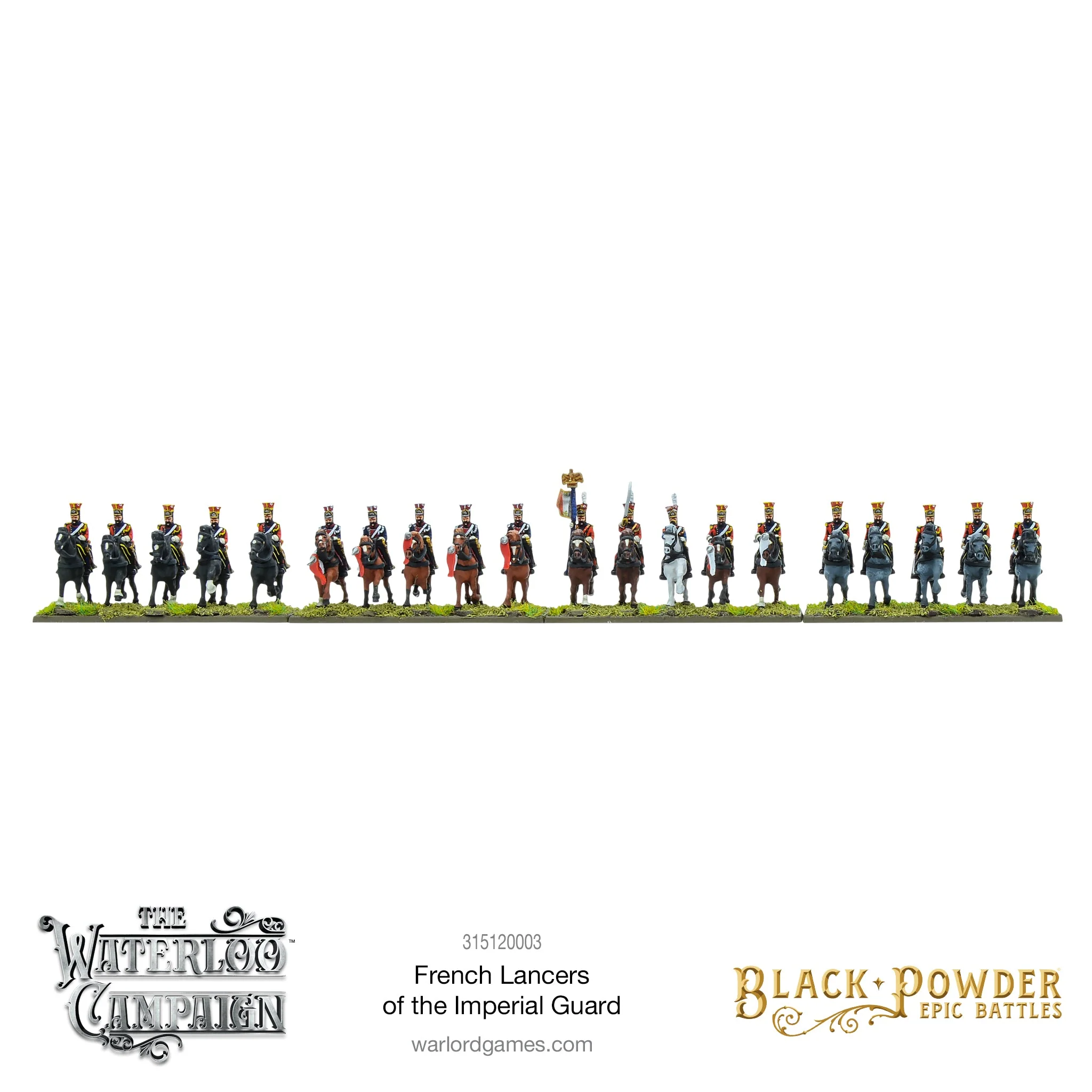 Black Powder Epic Battles: Waterloo - French Lancers of the Imperial Guard - Image 4