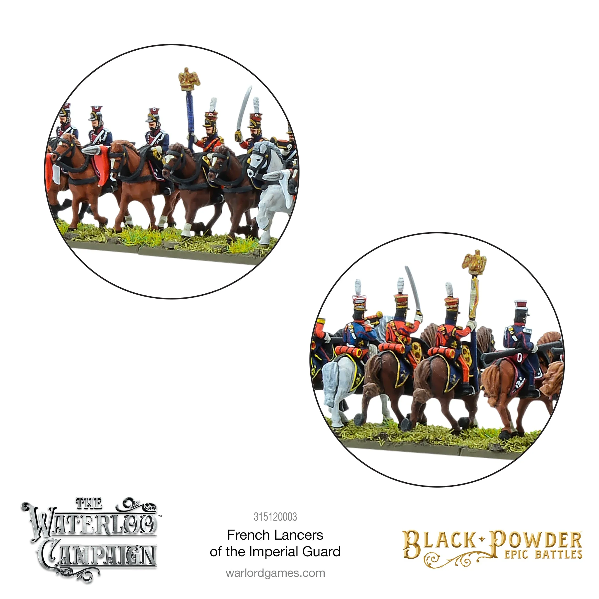 Black Powder Epic Battles: Waterloo - French Lancers of the Imperial Guard - Image 5