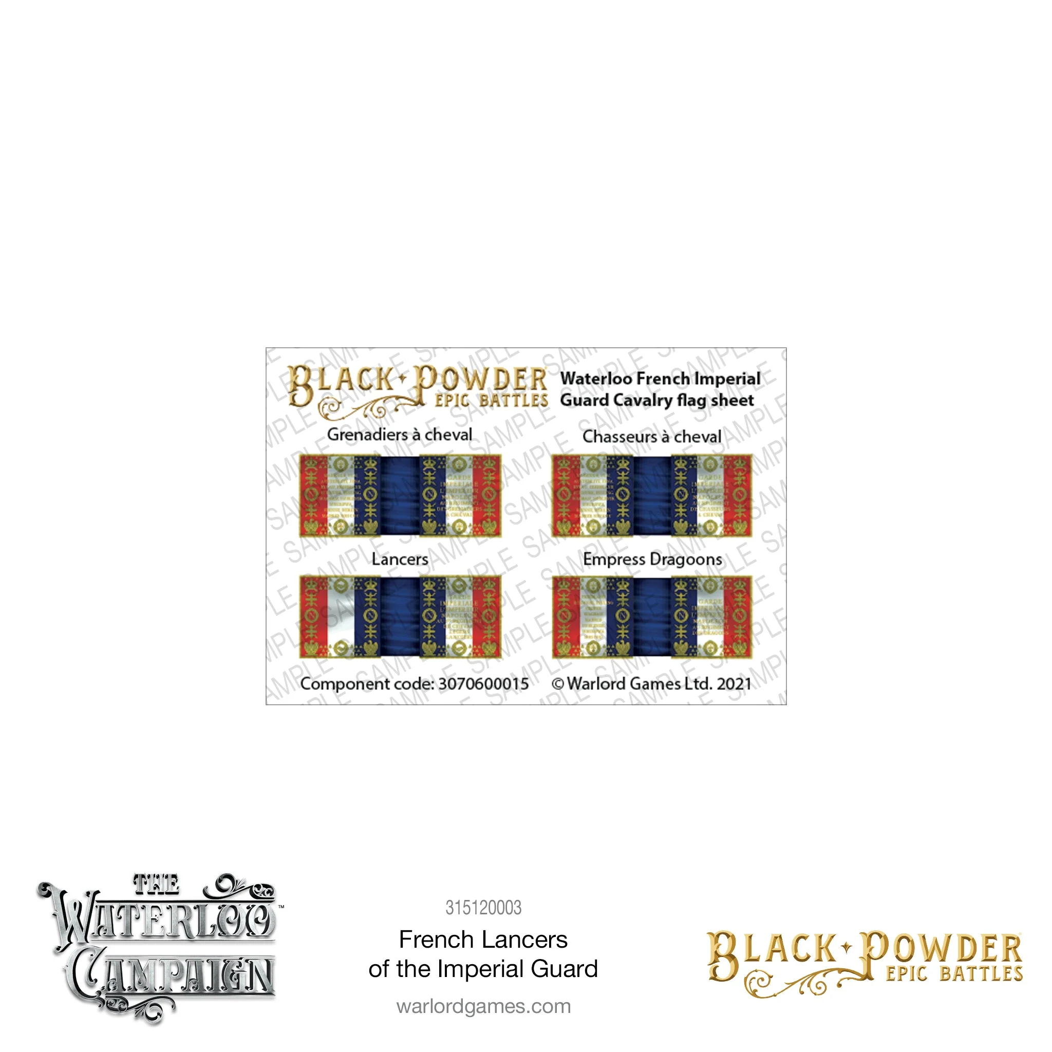Black Powder Epic Battles: Waterloo - French Lancers of the Imperial Guard - Image 6