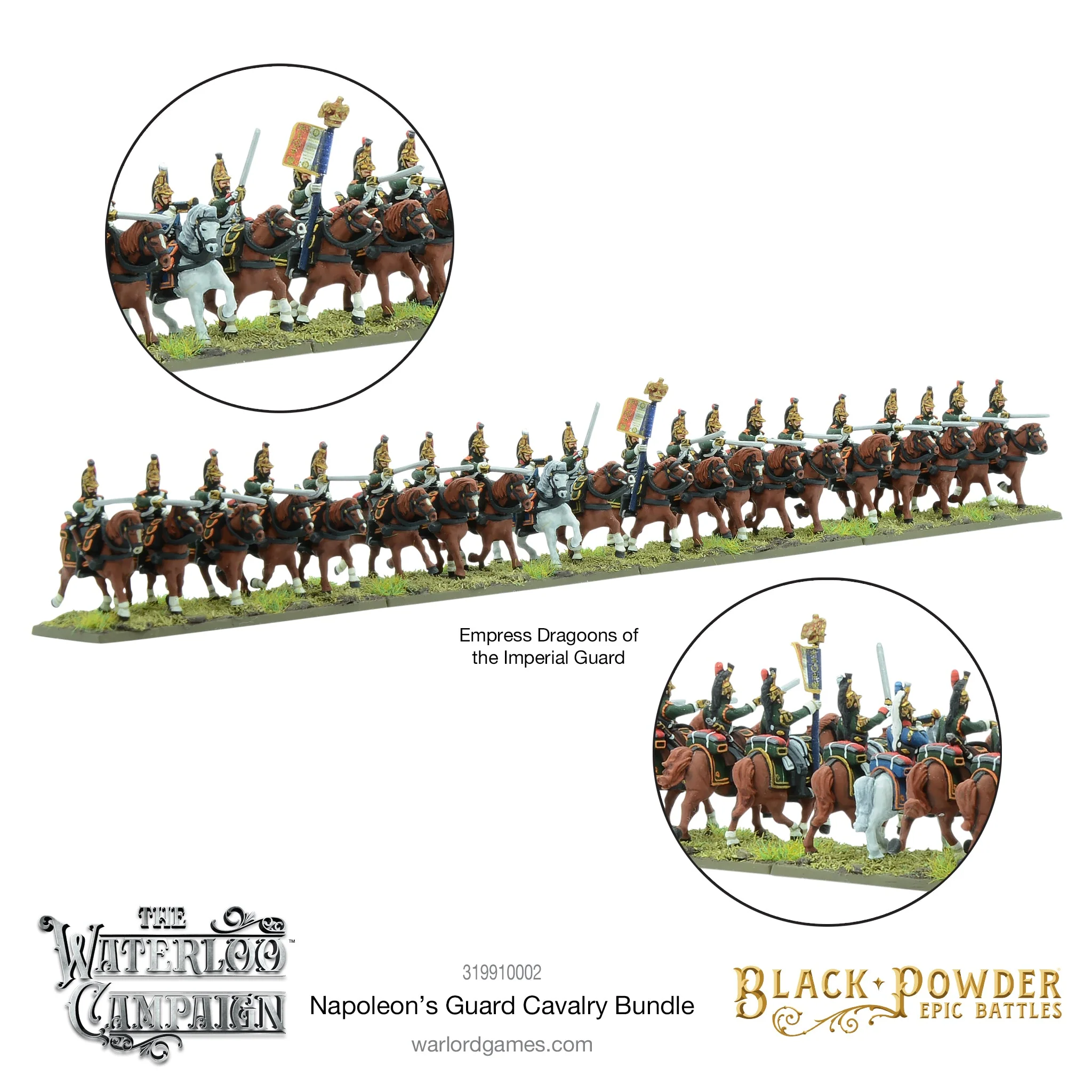 Black Powder Epic Battles: Waterloo - Napoleon's Guard Cavalry Bundle - Image 2