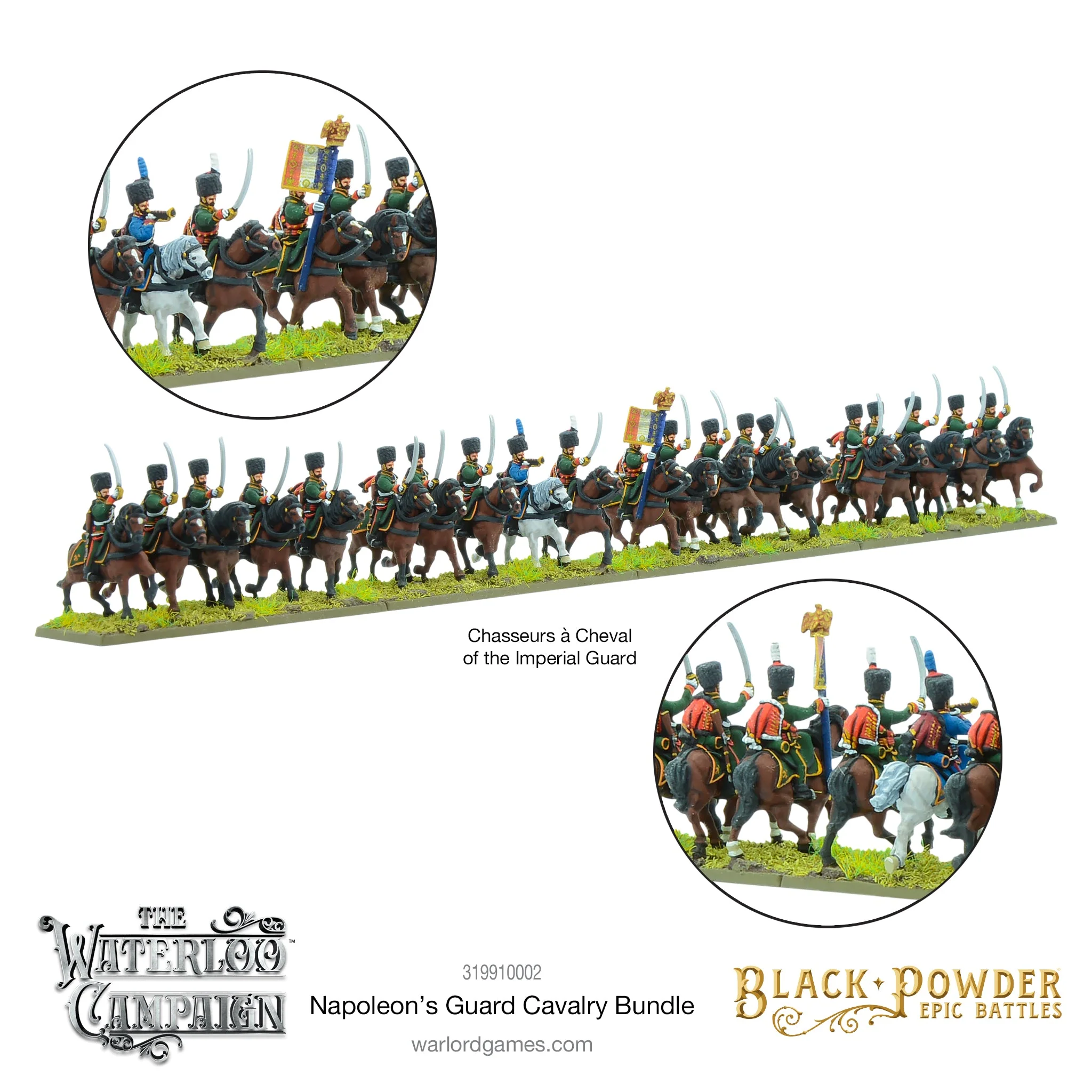 Black Powder Epic Battles: Waterloo - Napoleon's Guard Cavalry Bundle - Image 4