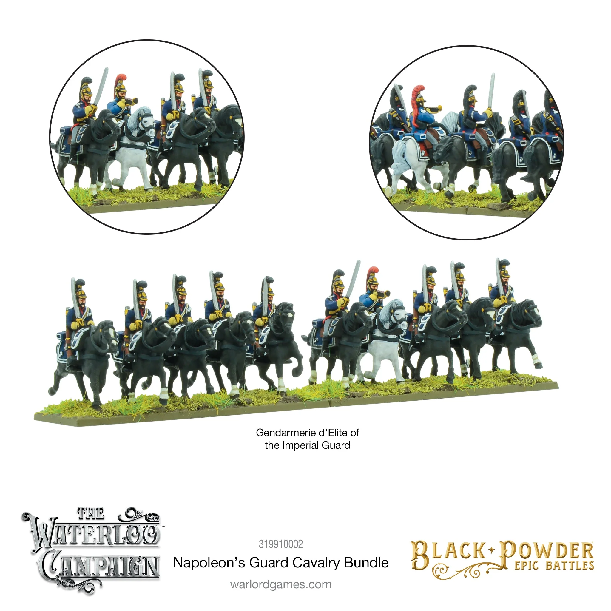 Black Powder Epic Battles: Waterloo - Napoleon's Guard Cavalry Bundle - Image 5
