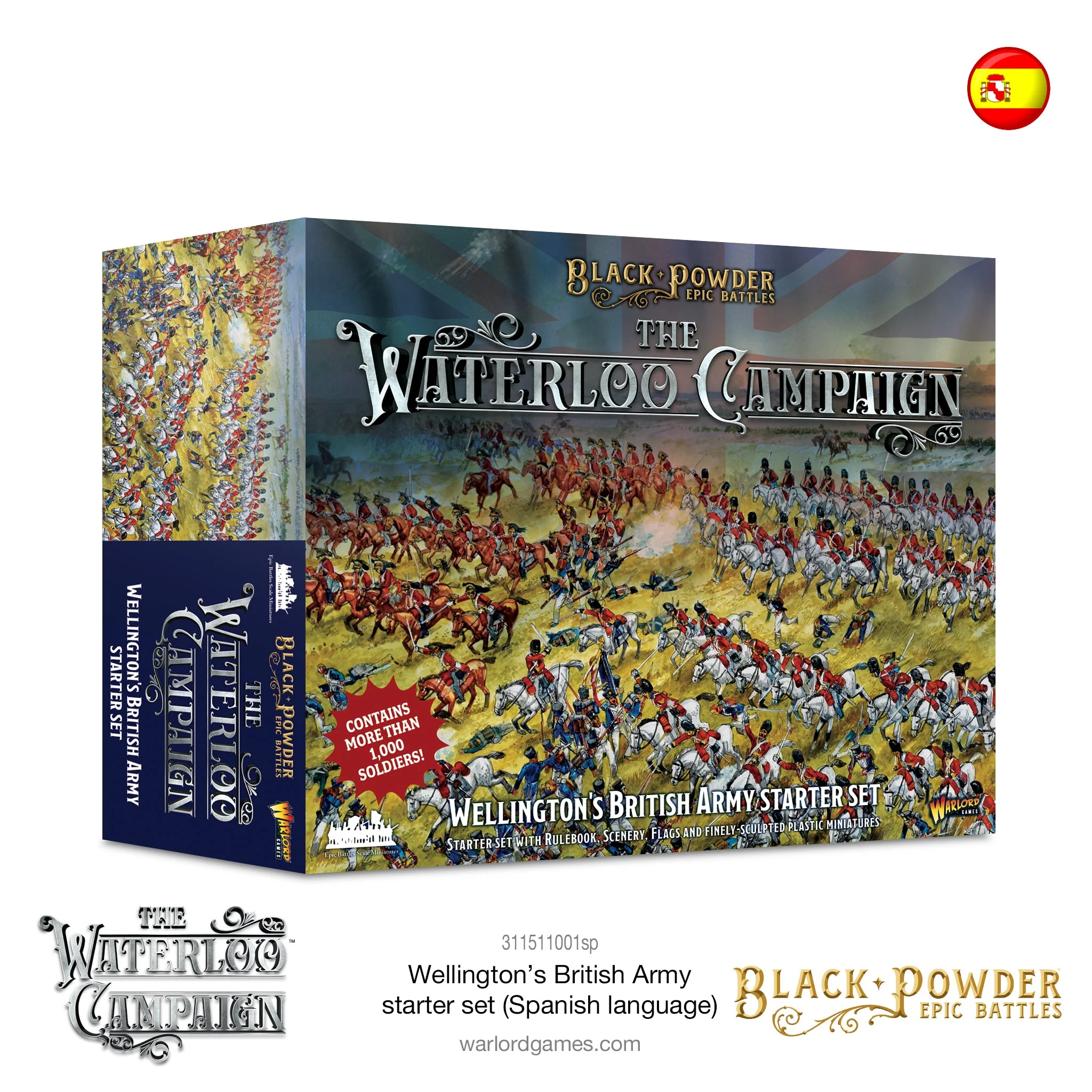 Black Powder Epic Battles Waterloo - Wellington's British Army Starter Set (Spanish language) - Image 6
