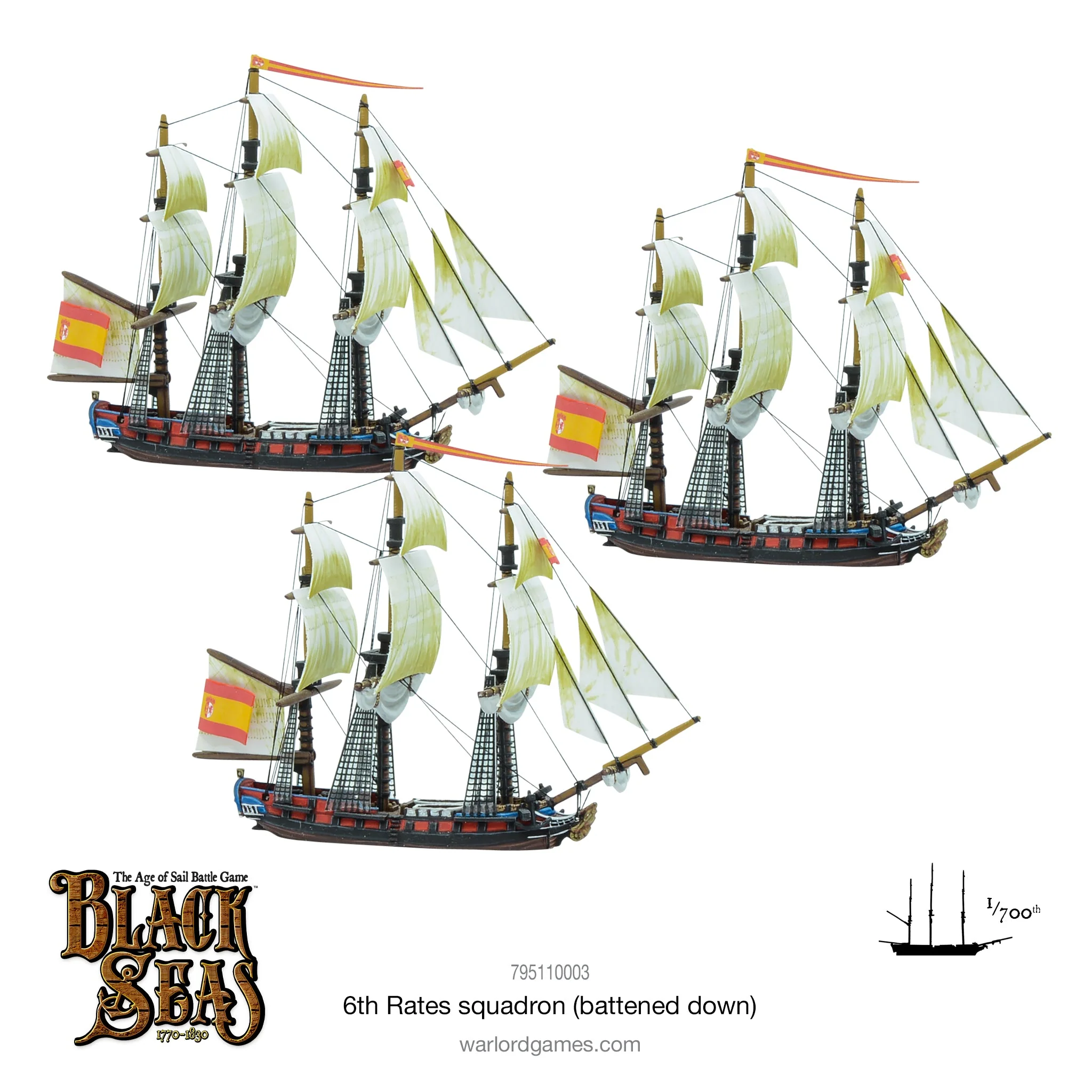 Black Seas: 6th Rates squadron (Battened Down) - Image 2