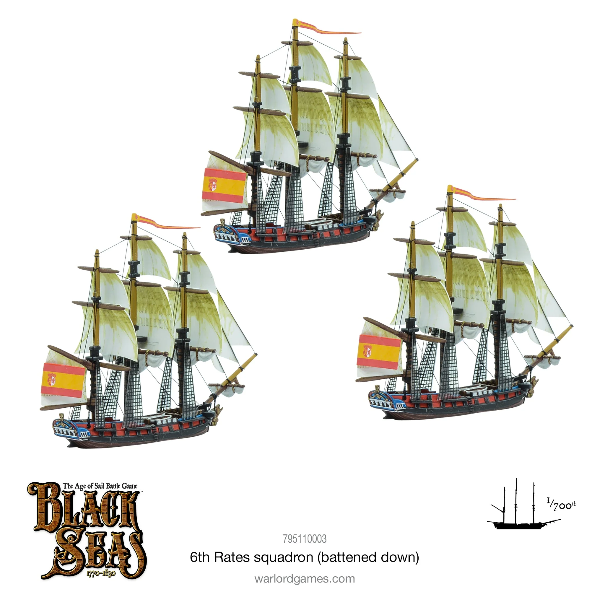 Black Seas: 6th Rates squadron (Battened Down) - Image 3