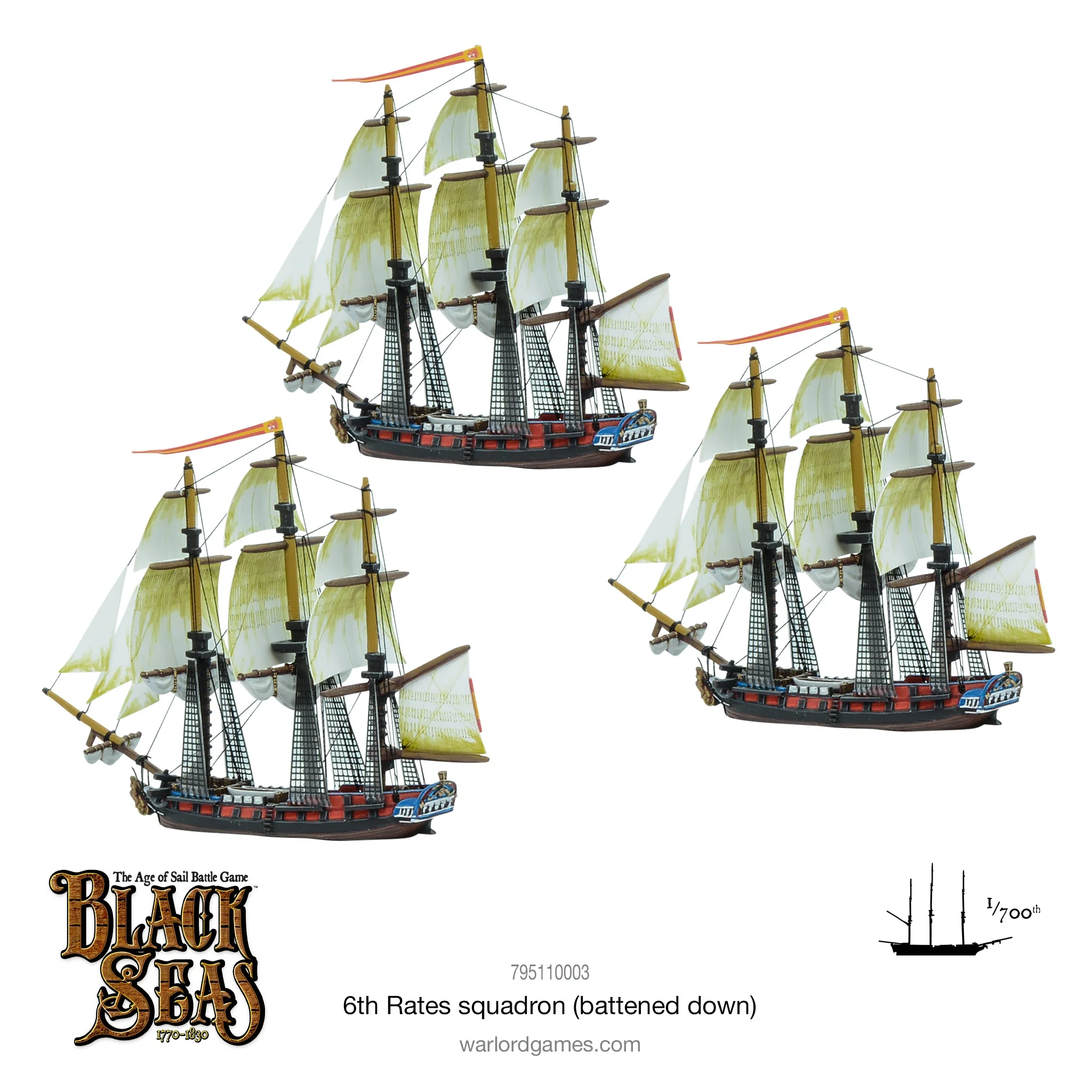 Black Seas: 6th Rates squadron (Battened Down) - Image 4