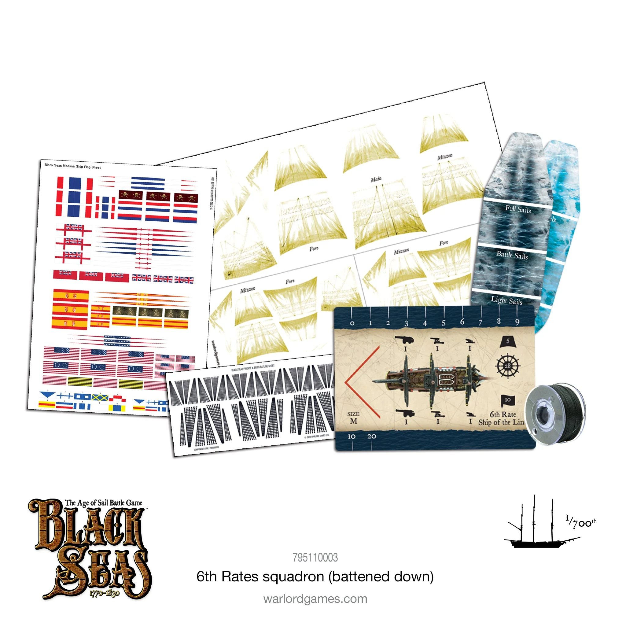 Black Seas: 6th Rates squadron (Battened Down) - Image 5
