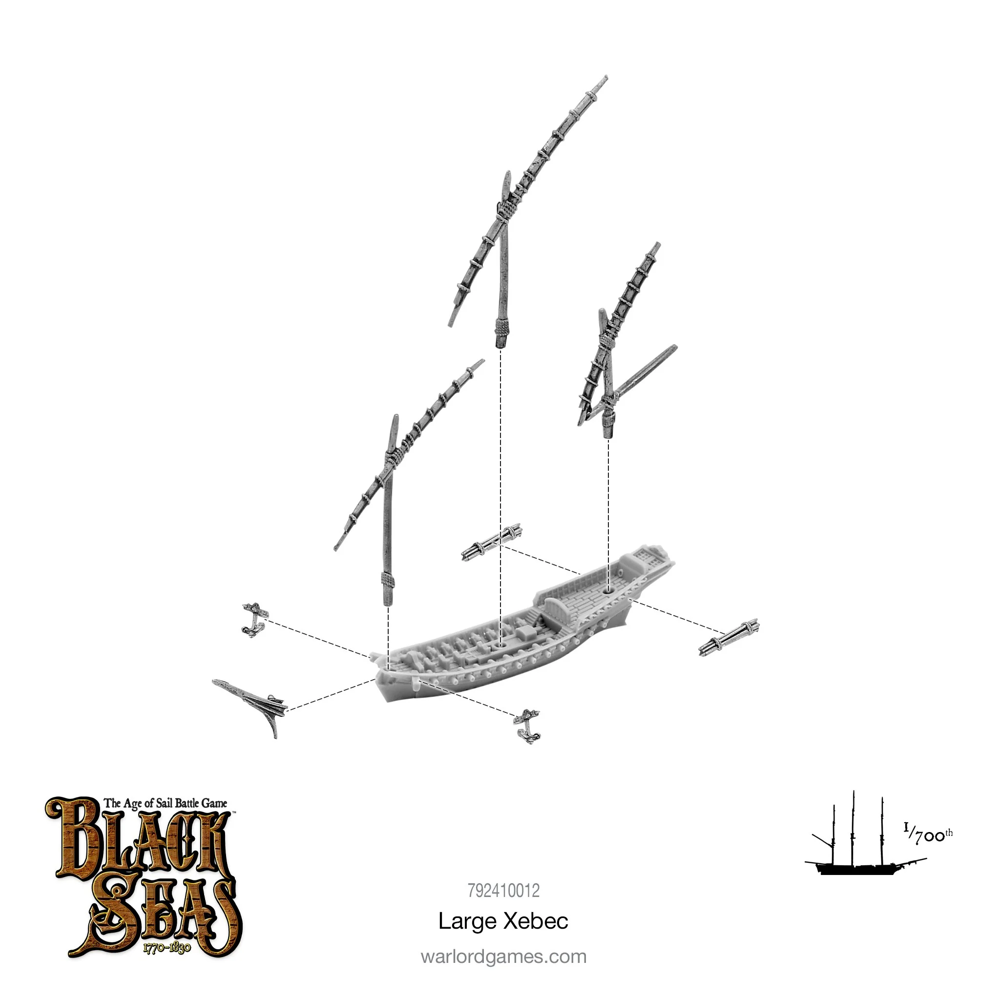 Black Seas: Large Xebec - Image 5